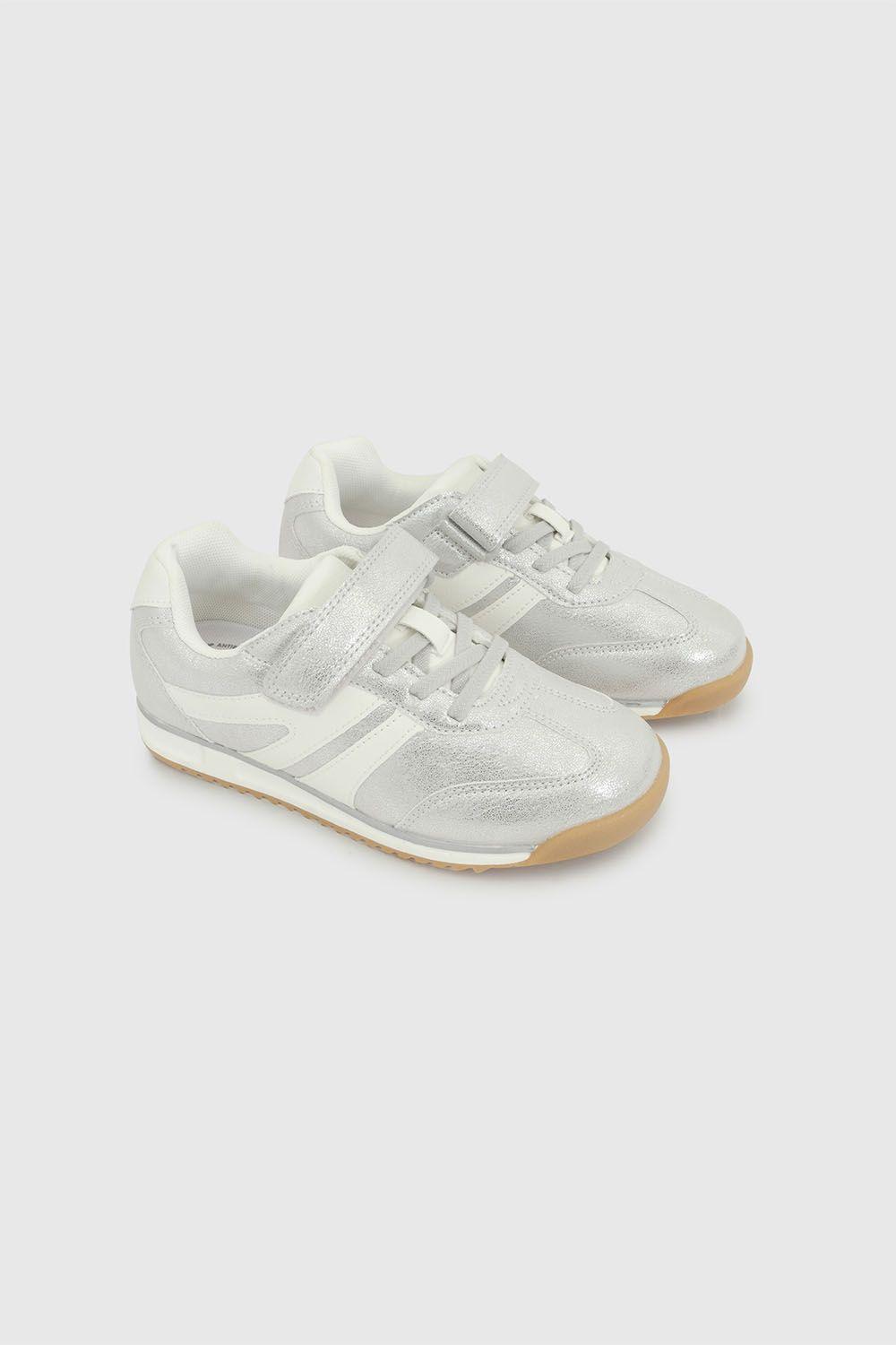 Zapatilla Niña Plateado 8030 Colloky-0