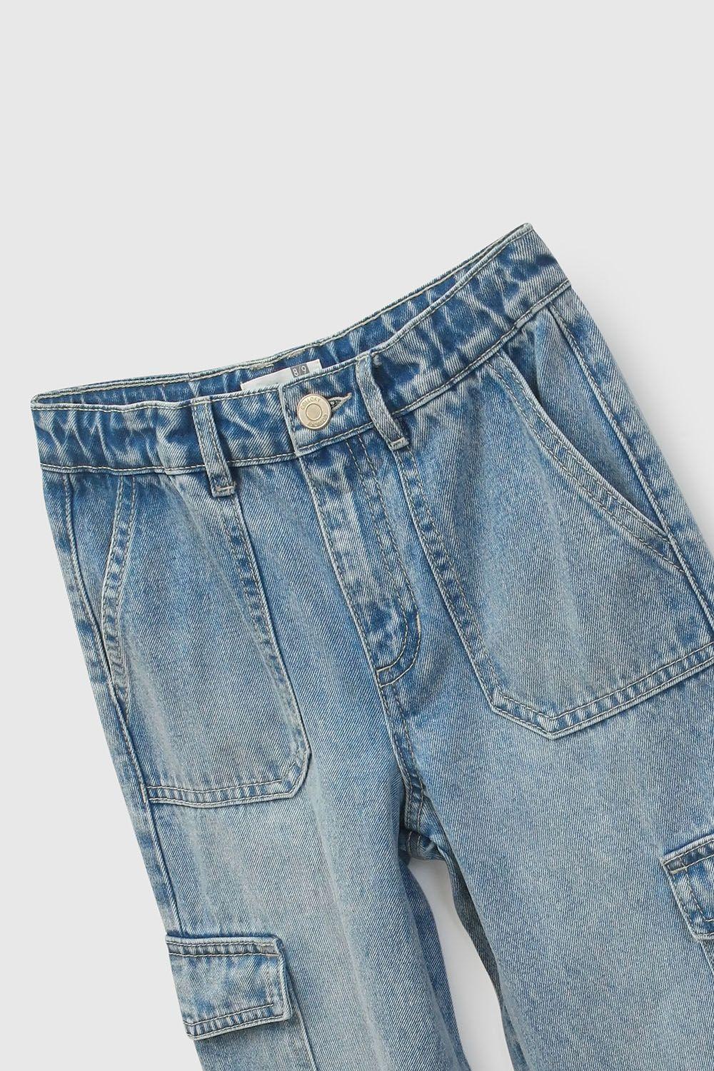 Jeans Niña Celeste 8182 Colloky-2