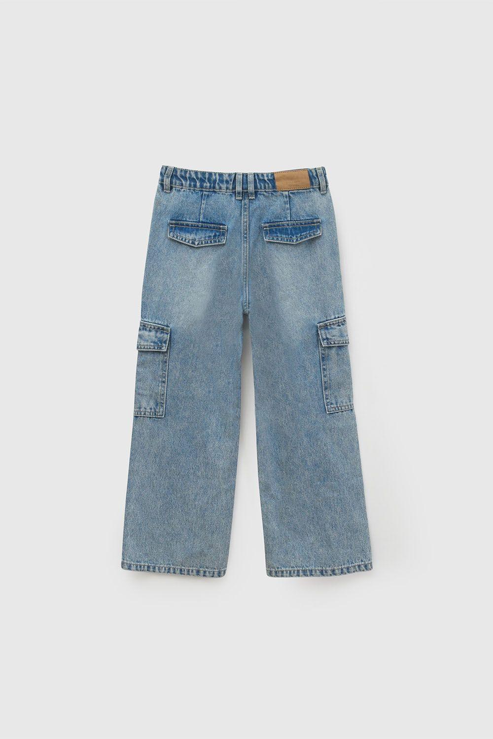 Jeans Niña Celeste 8182 Colloky-2
