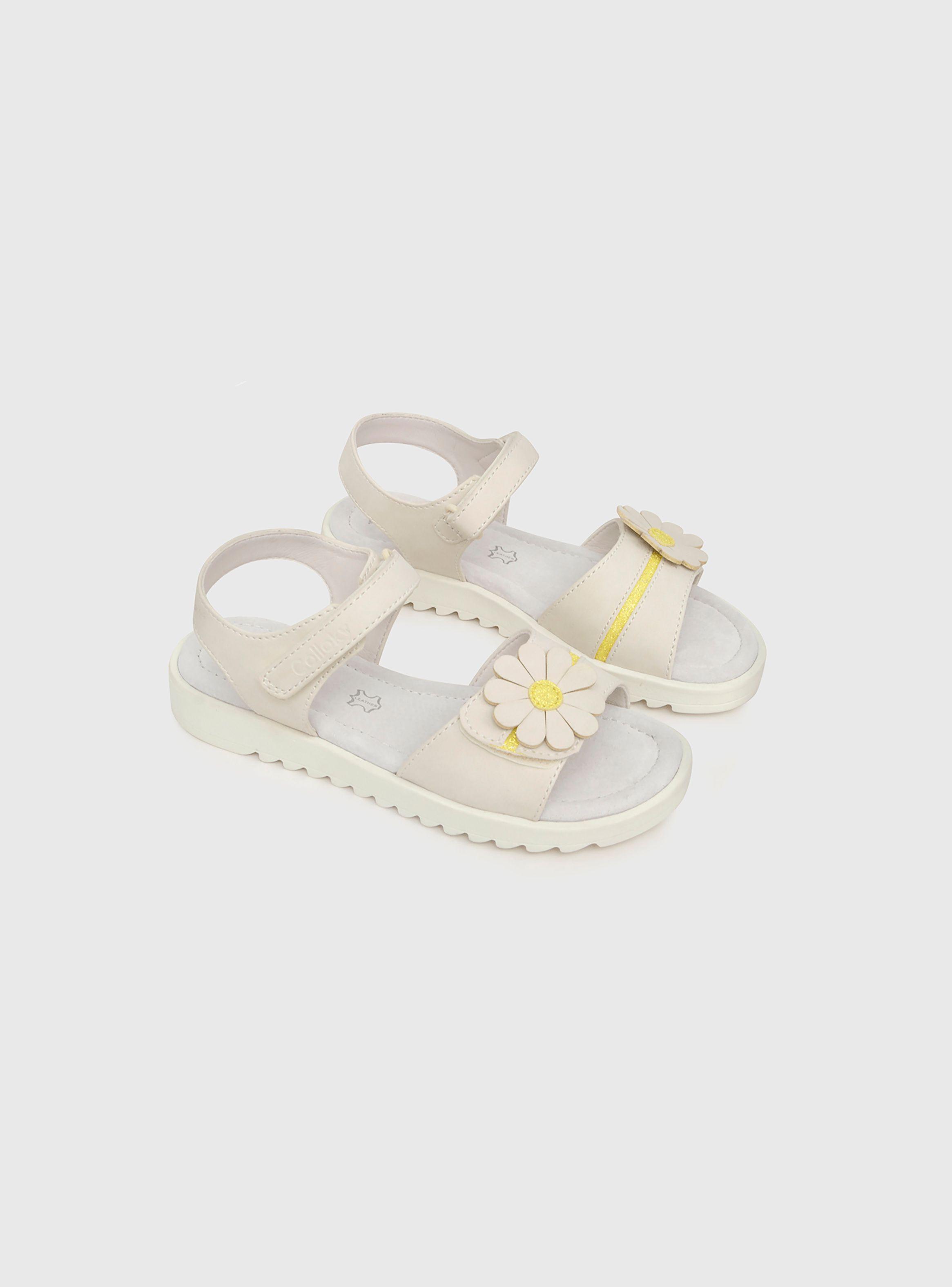 Sandalia Niña Blanco 55645 Colloky-0