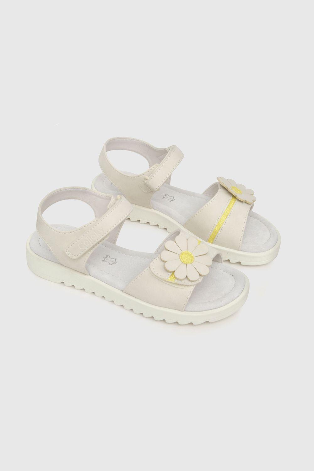 Sandalia Blanca de Niña-0