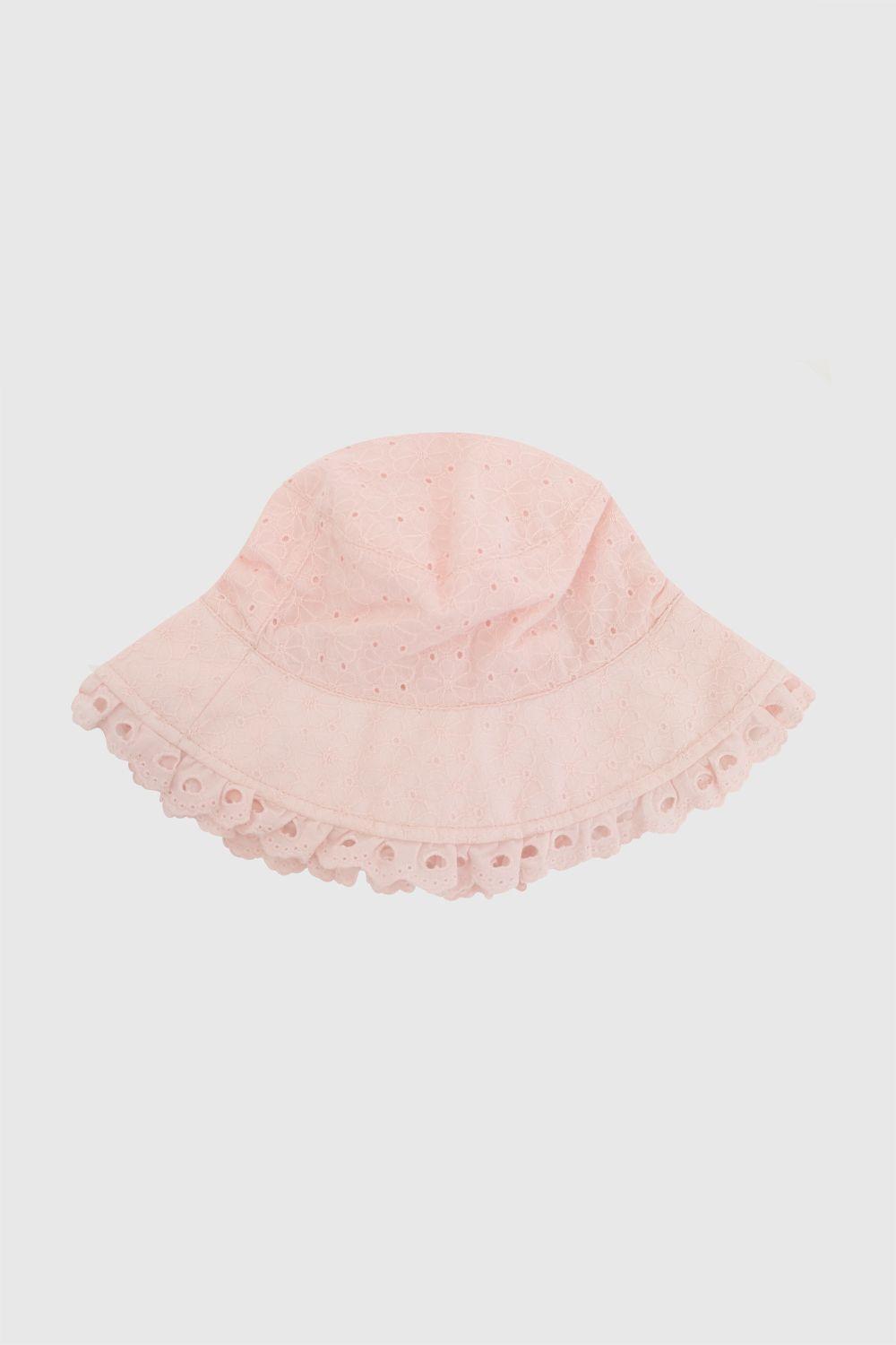 Sombrero algodón niña rosado 2/4A - 10/12A-3