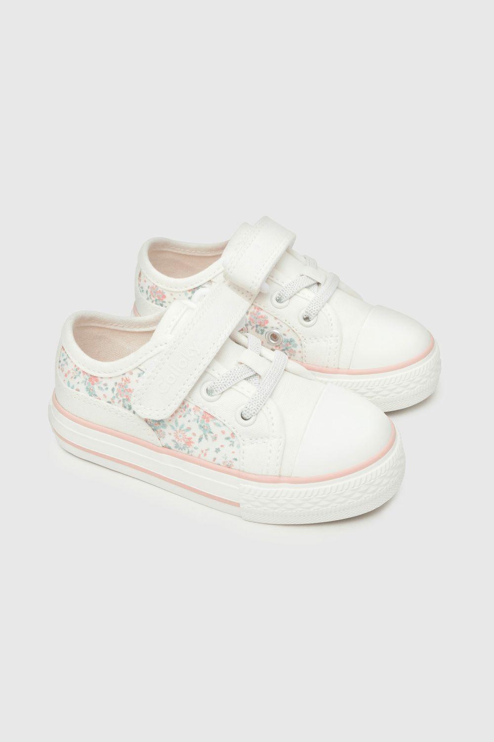 Zapatilla Blanca de Niña-0