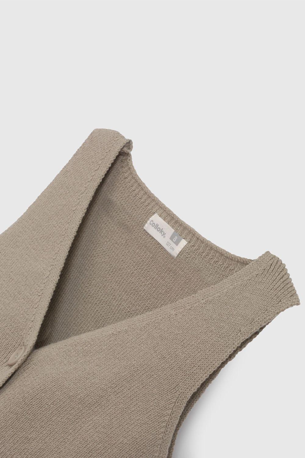 Chaleco Niña Verde 57253 Colloky-2