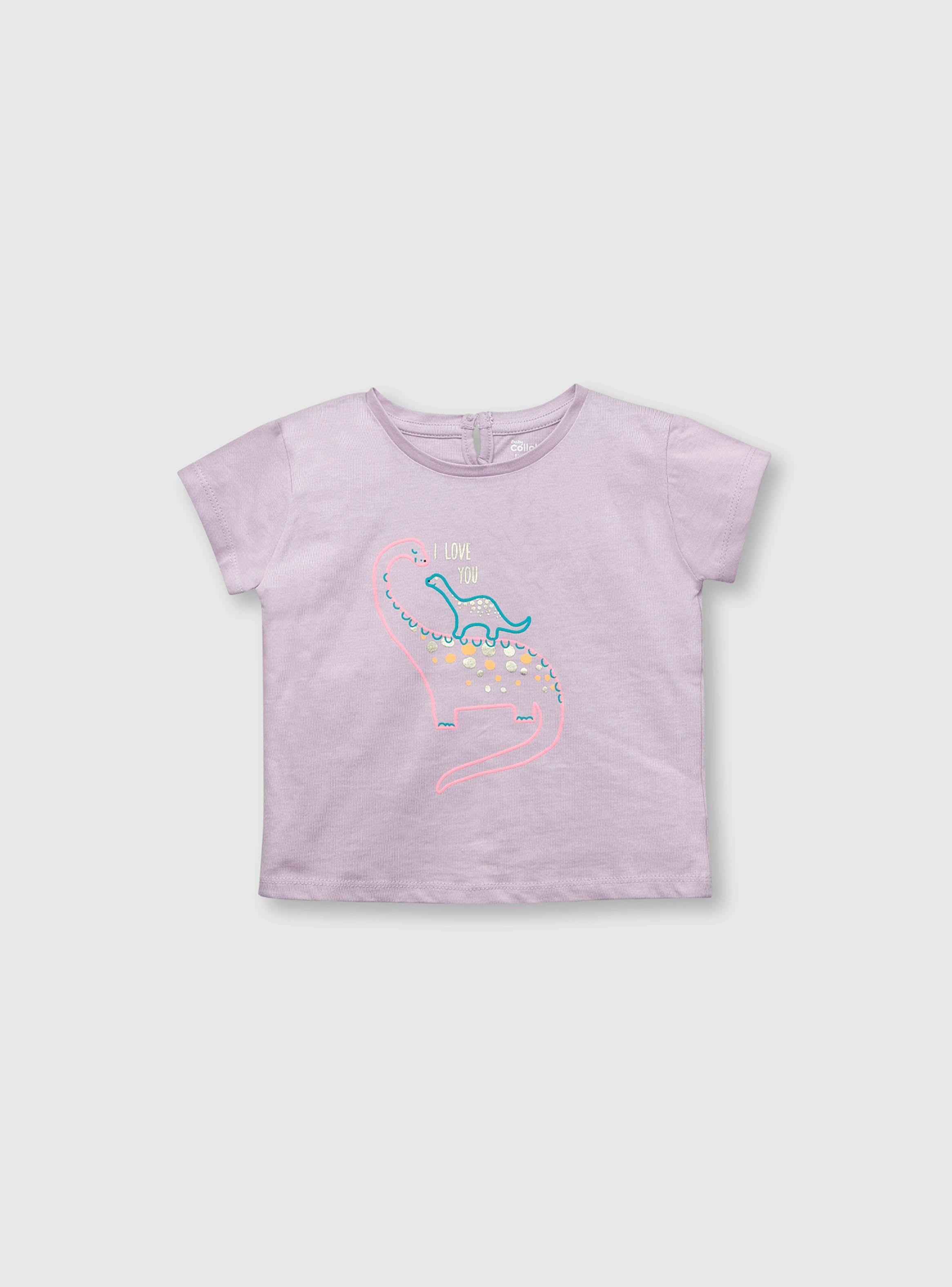 Polera Niña Púrpura (3 A 36 Meses) Colloky-0