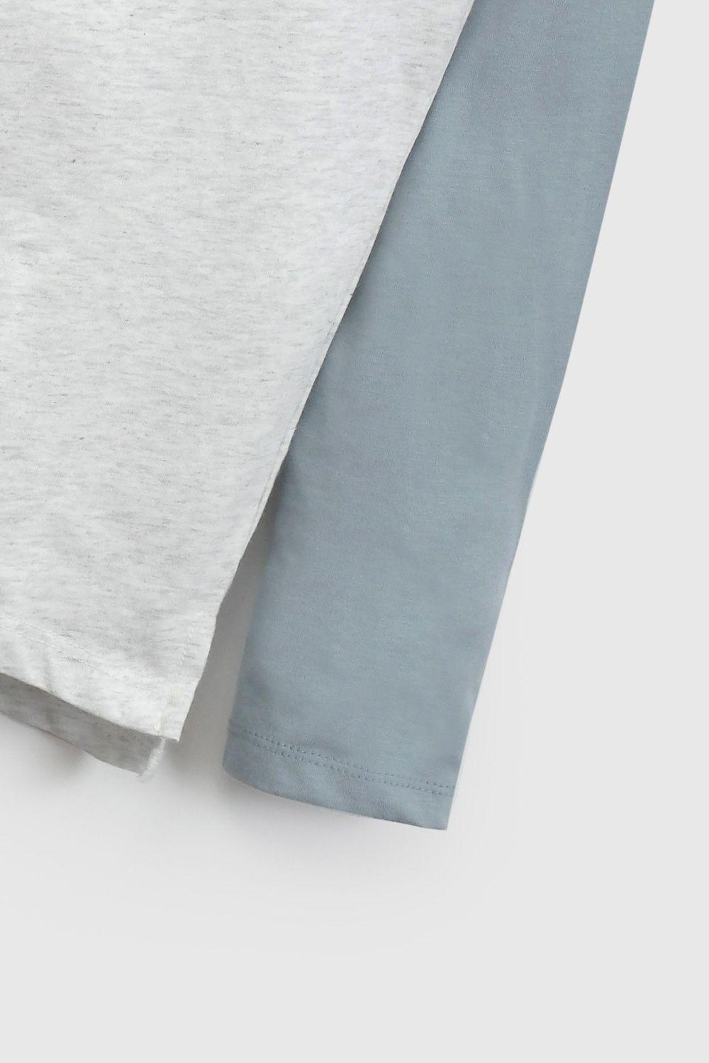 Polera Celeste Colloky De Niño POJE1359V26-4