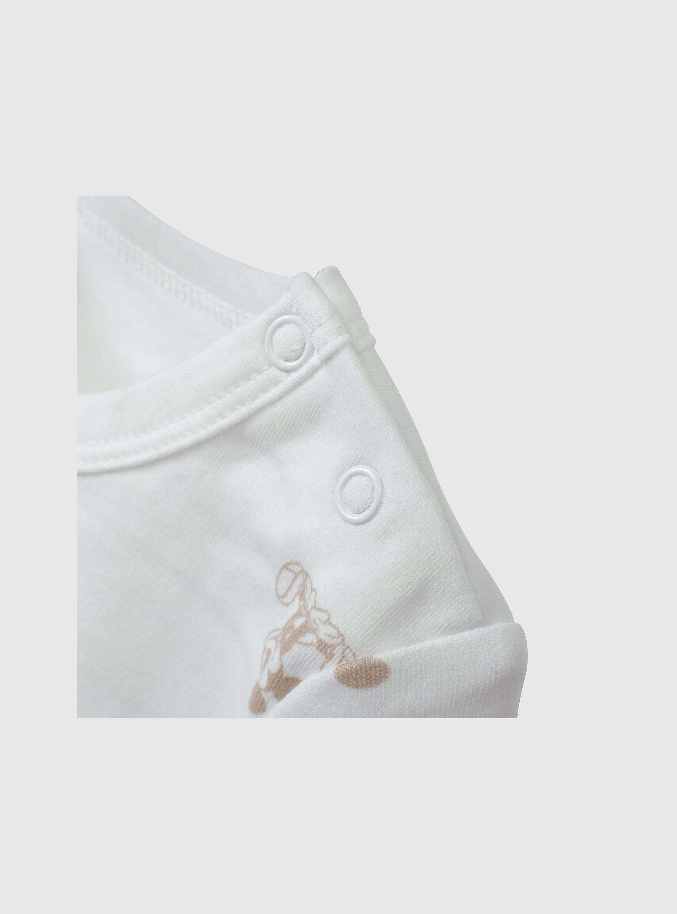 Pack de Bodies Unisex Blanco 55951 Colloky-5