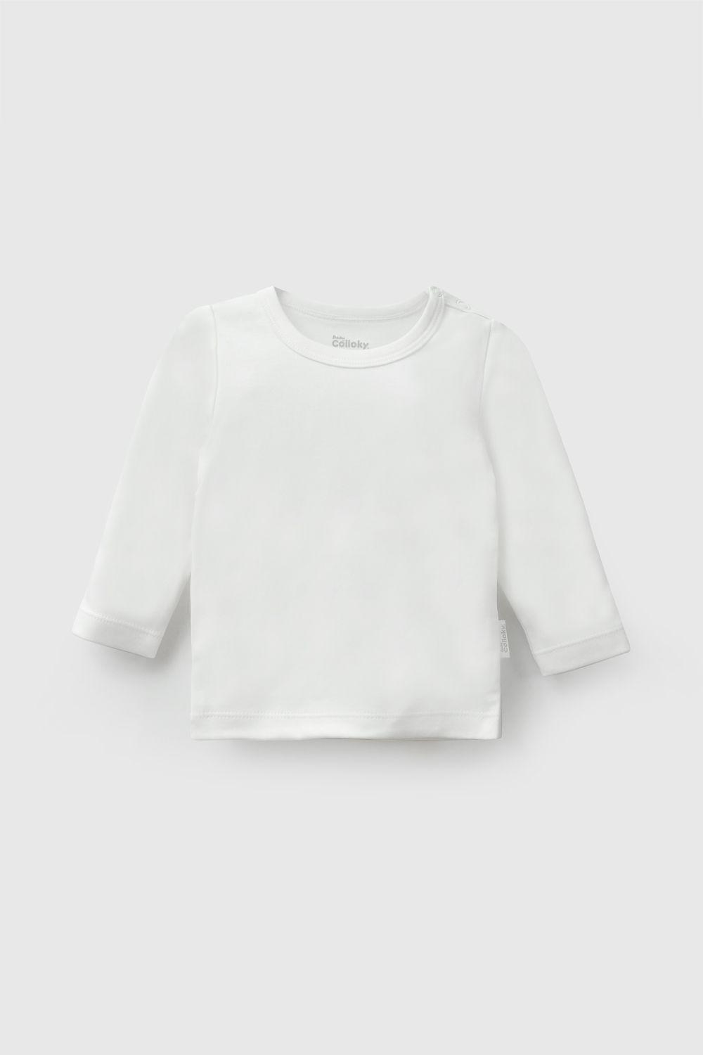 Pack 3 Camiseta Algodón Beige Unisex 0/3M a 18/24M Colloky-2