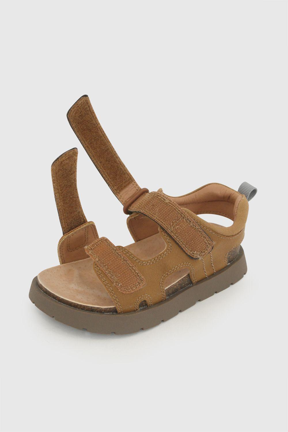 Sandalia Velcro Beige Niño 21-27 Colloky-6