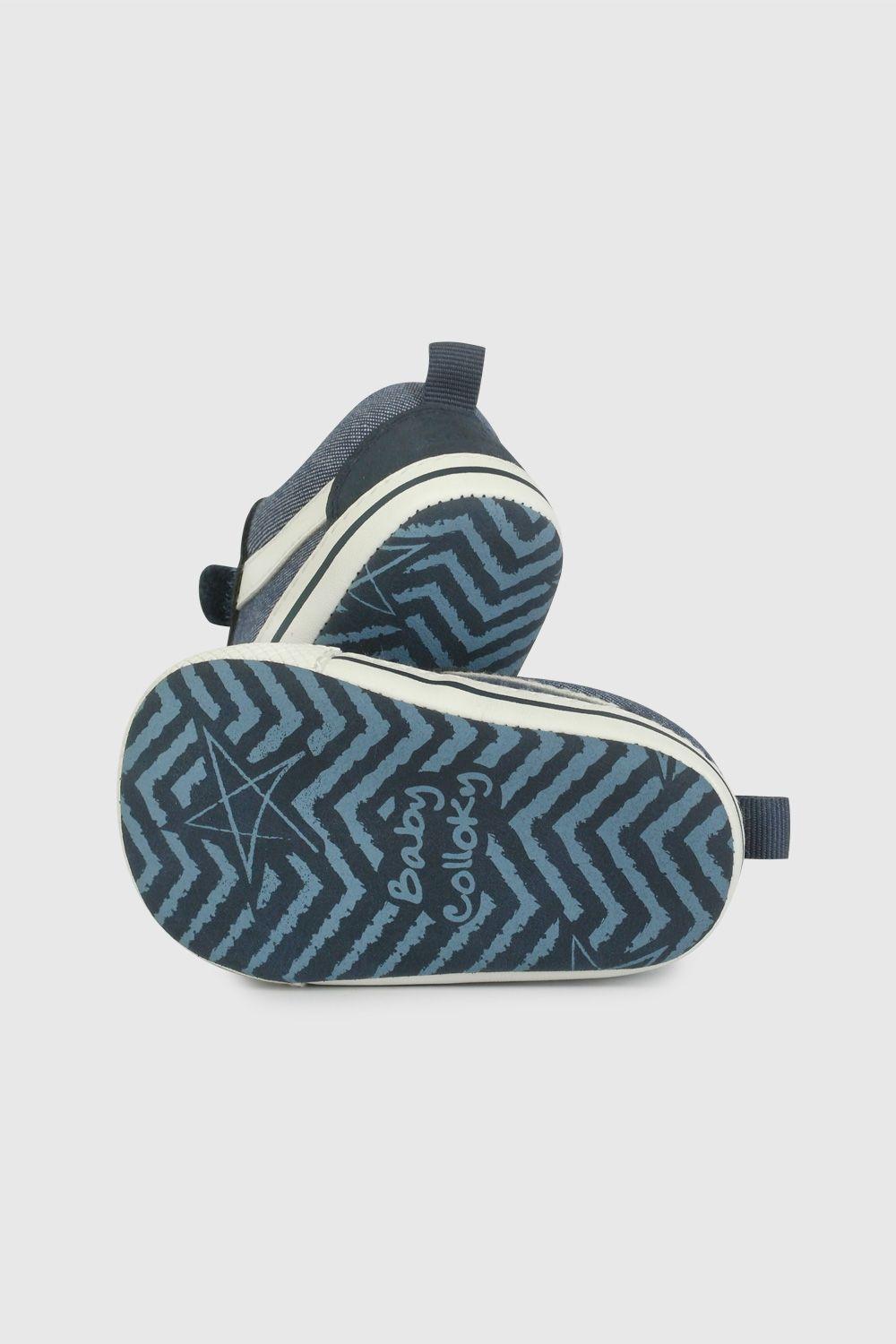 Zapatilla Urbana Azul de Bebé talla 14 a 18-2