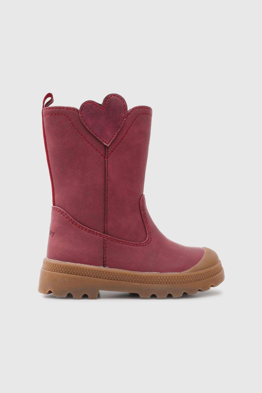 Bota Burdeo de Niña (21 a 27)-1