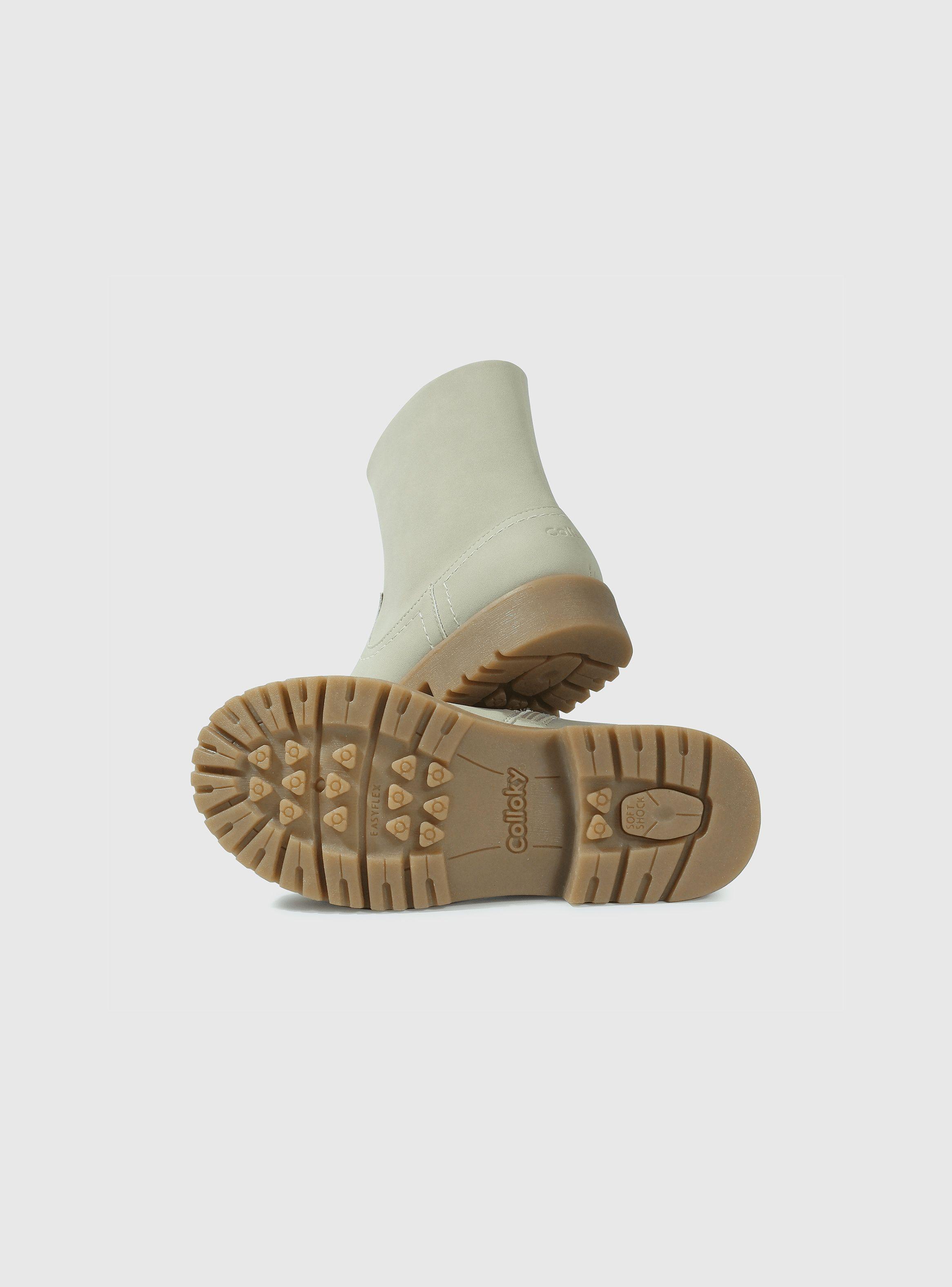 Bootie Niña Beige 55884 Colloky-2