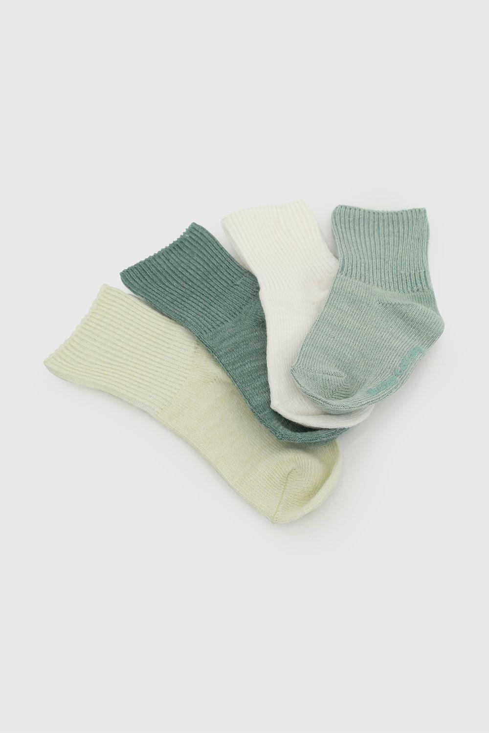 Calcetin Deportivo Niño Verde 7436 Colloky-2