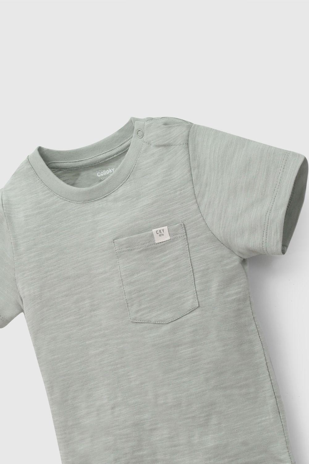 Polera Niño Verde 58234 Colloky-2