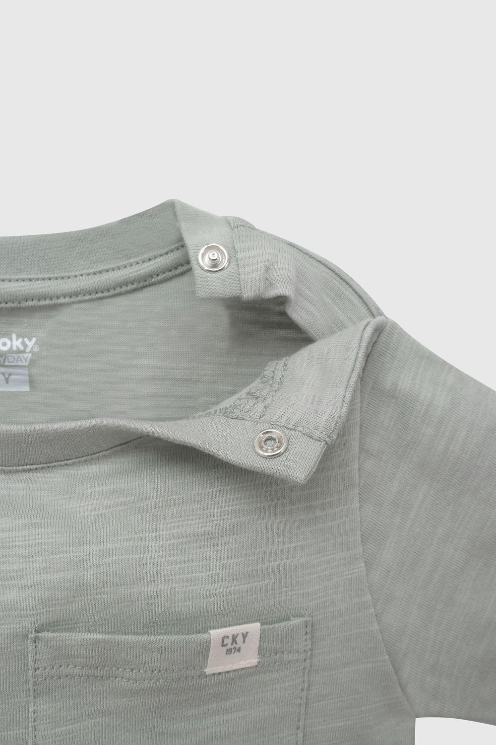 Polera Niño Verde 58234 Colloky-3