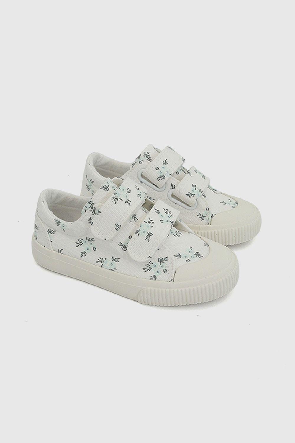 Zapatilla Lona Blanca Niña 21-27 Colloky-0