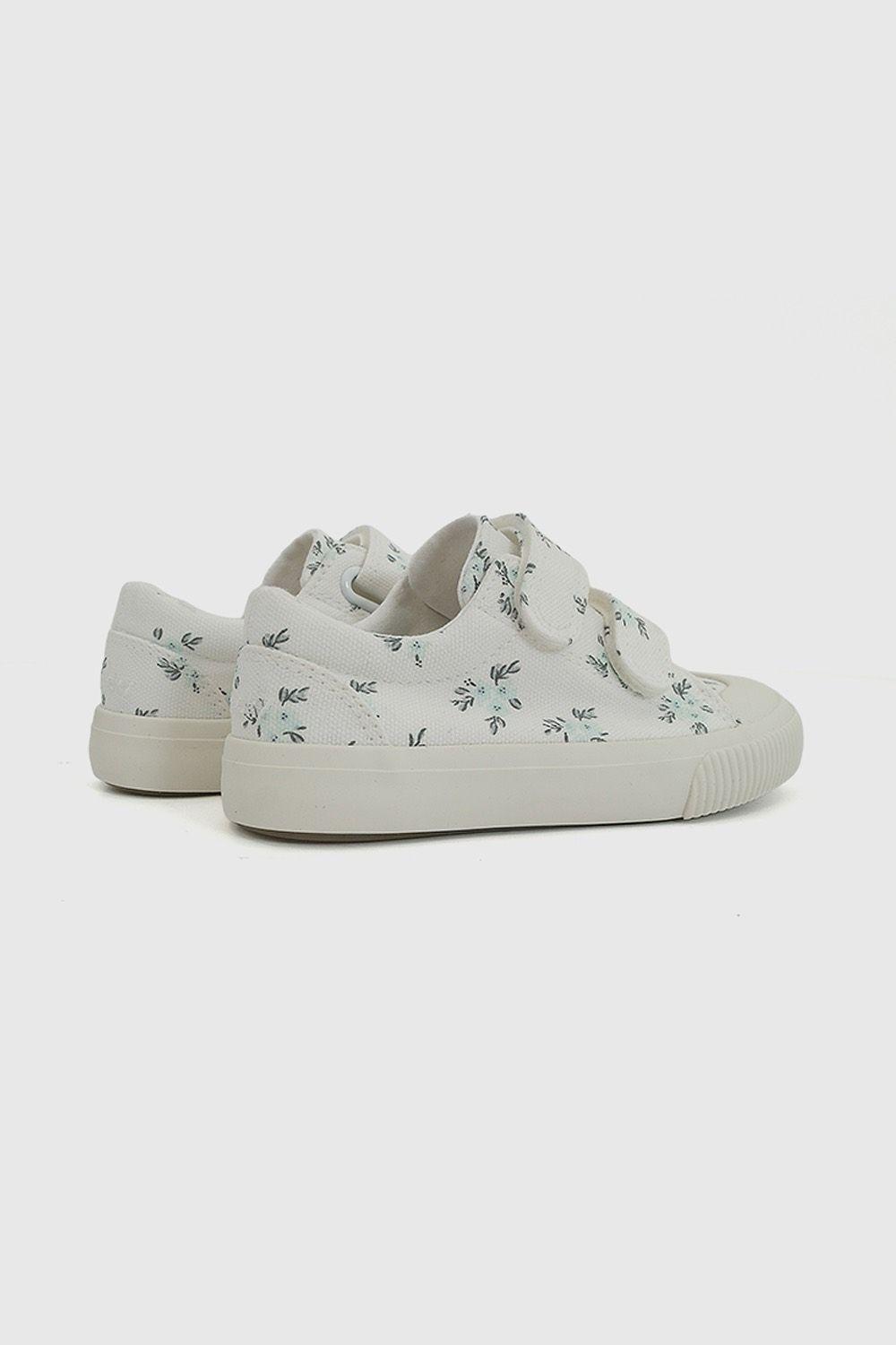 Zapatilla Lona Blanca Niña 21-27 Colloky-4
