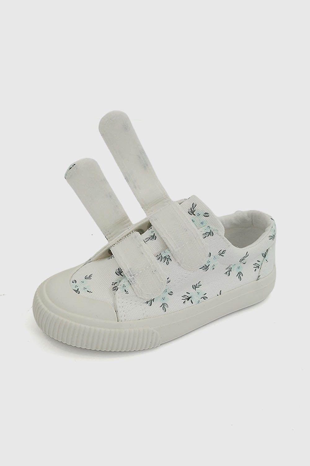 Zapatilla Lona Blanca Niña 21-27 Colloky-5