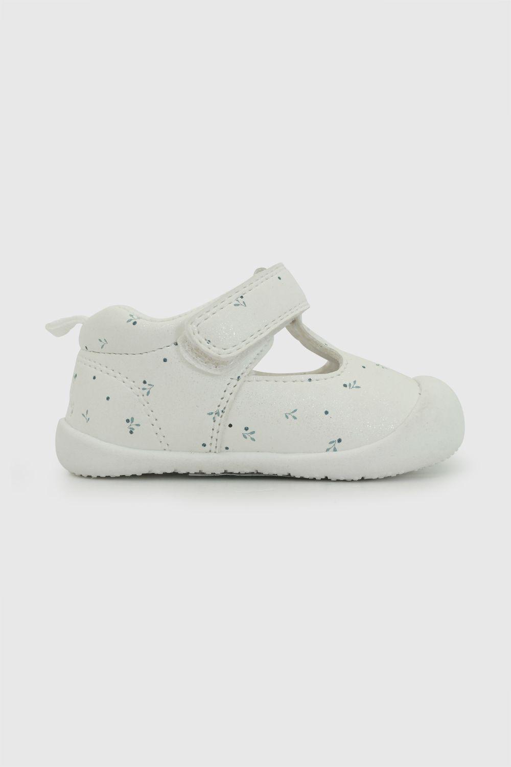 Zapato Velcro Blanco Niña 17-20 Colloky-1