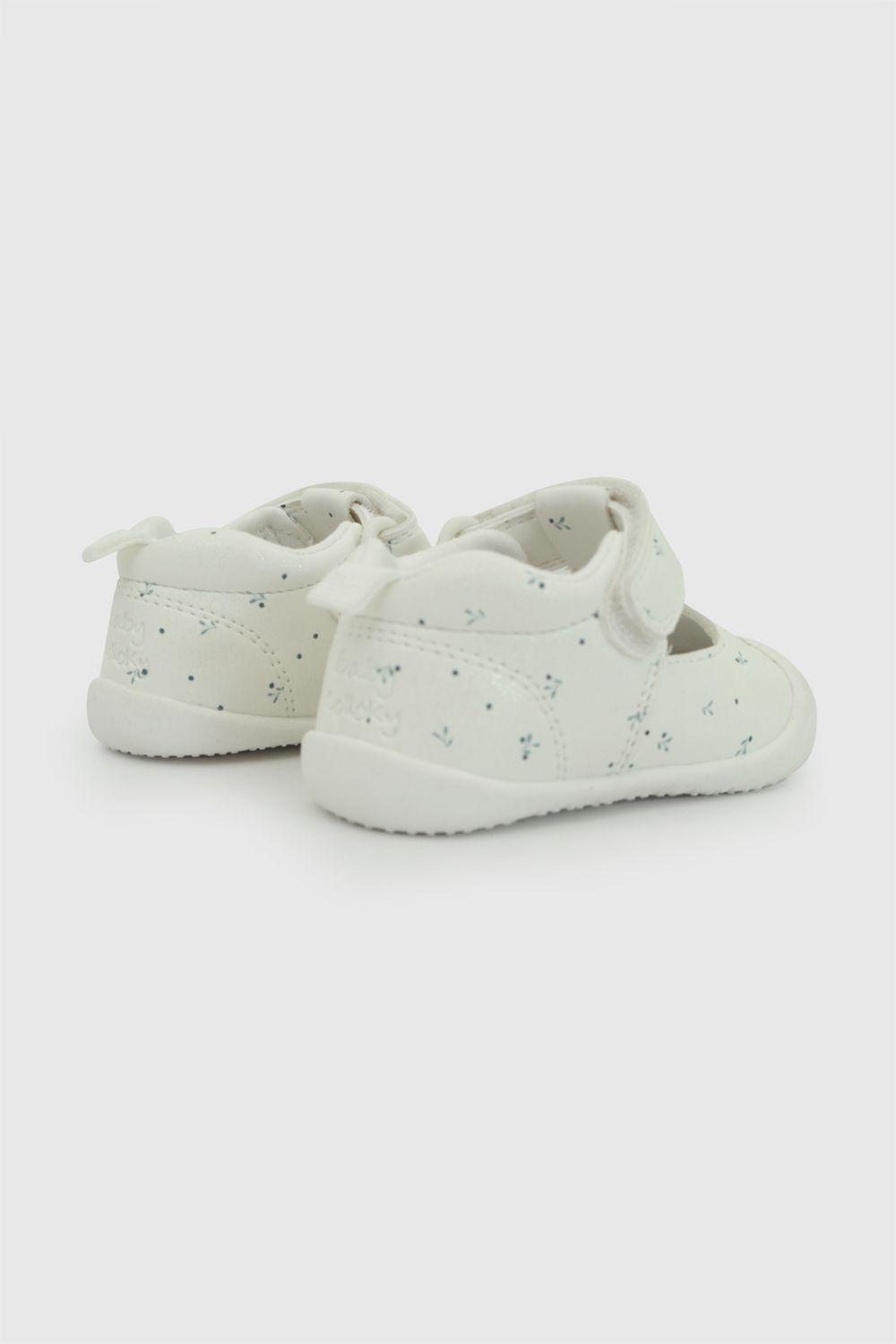 Zapato Velcro Blanco Niña 17-20 Colloky-4