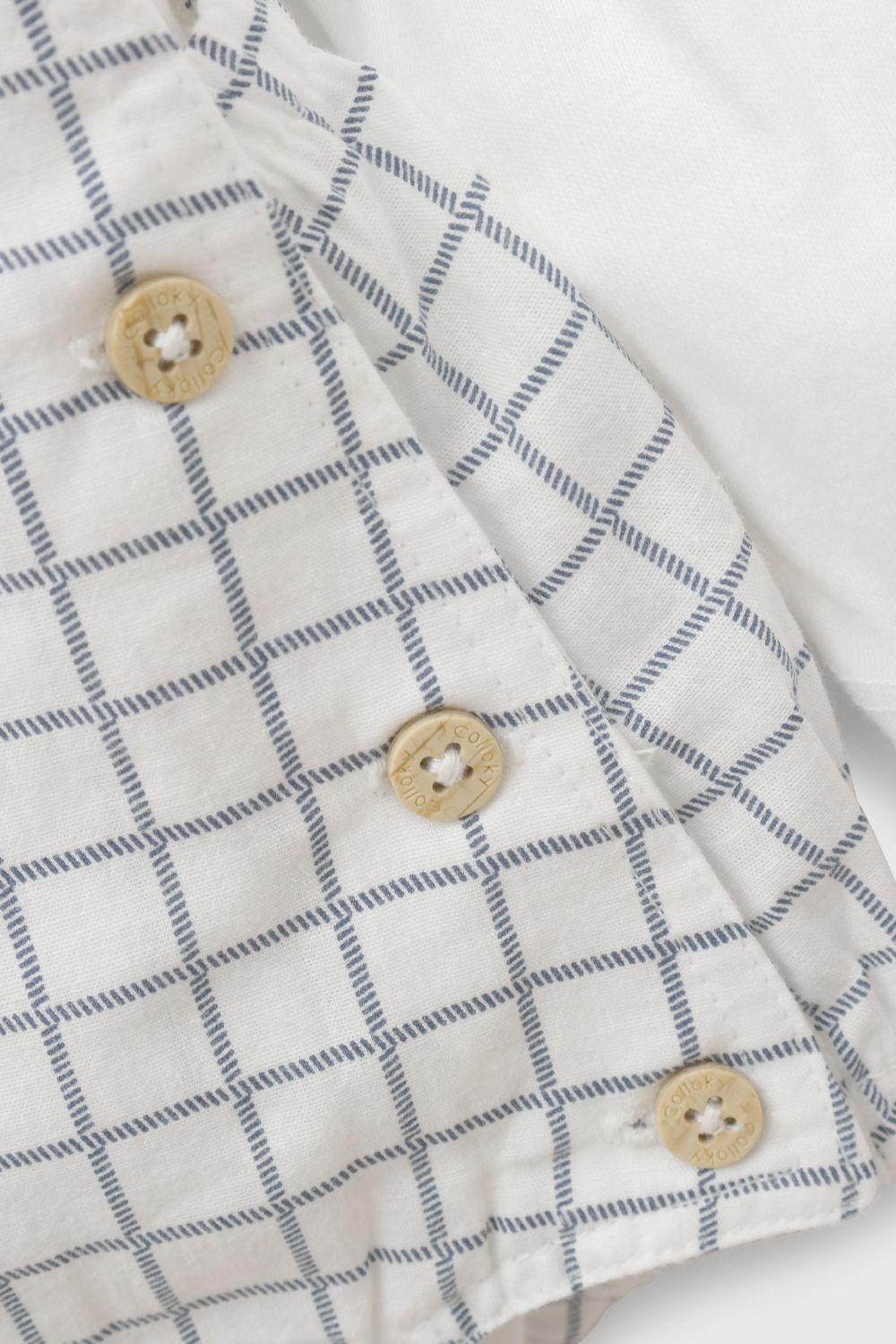 Conjunto Crema Bebé niño 7501 Colloky-3