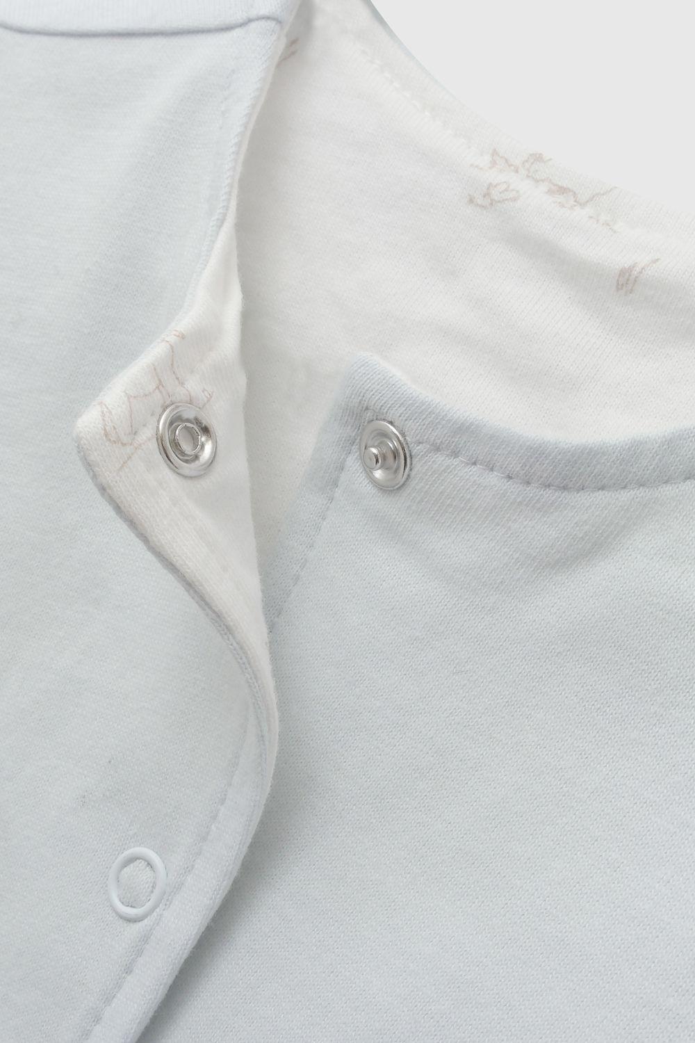 Chaqueta Reversible Algodón Crema Unisex Rn a 6-9M Colloky-2