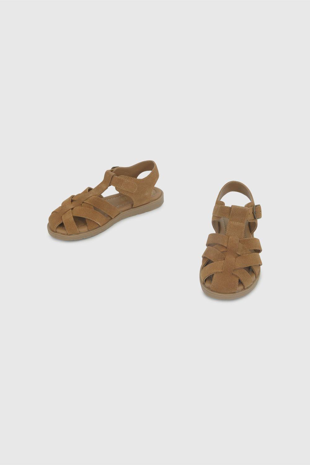 Sandalia Niña Café 58058 Colloky-3