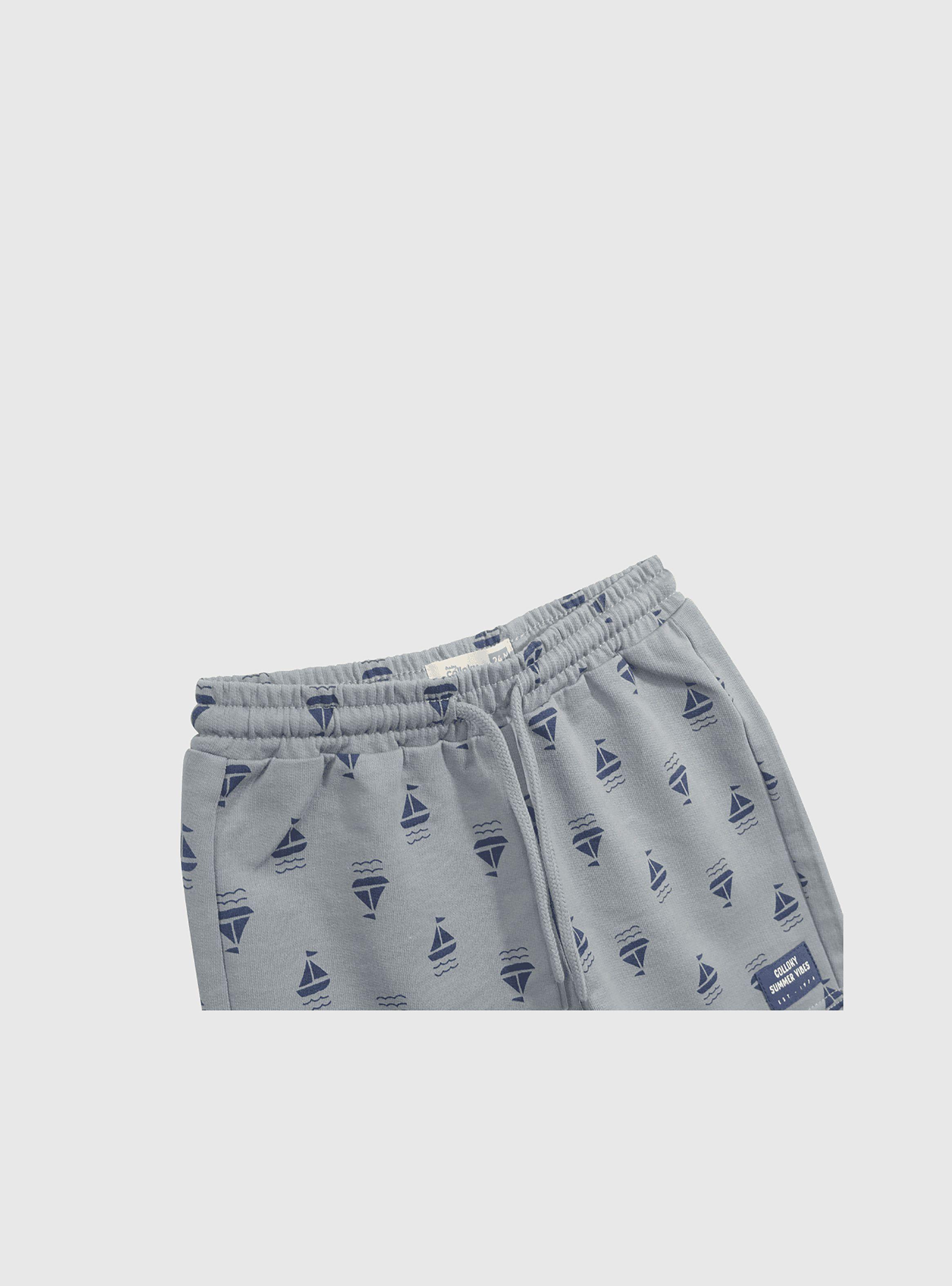 Bermuda Niño Gris 54808 Colloky-2