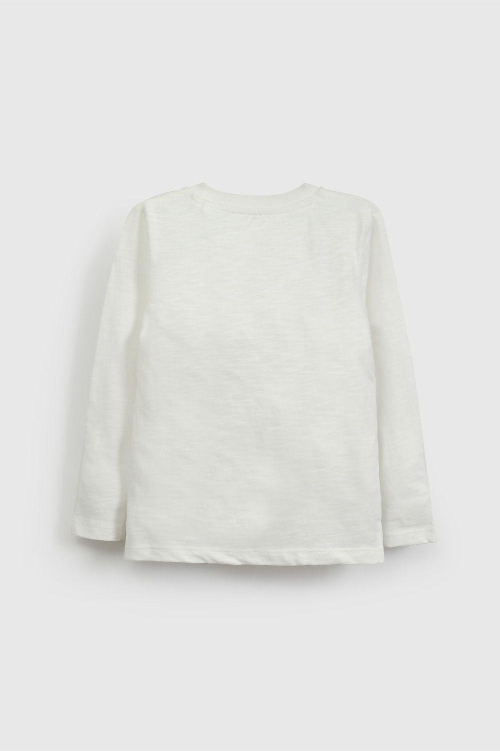 Polera Básica Blanca De Niño P1JE5909V26-1