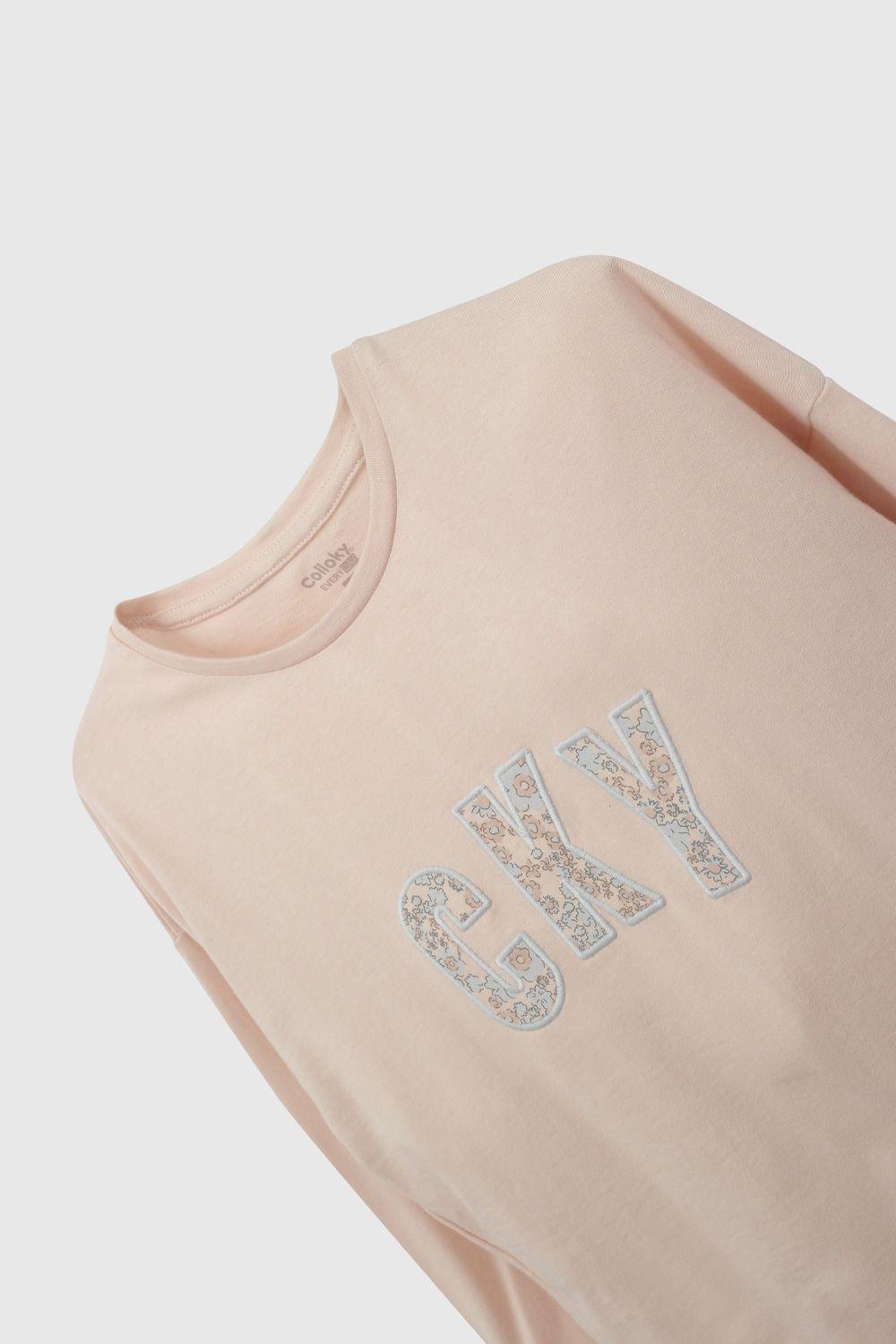 Polera Niña Rosado 57310 Colloky-2