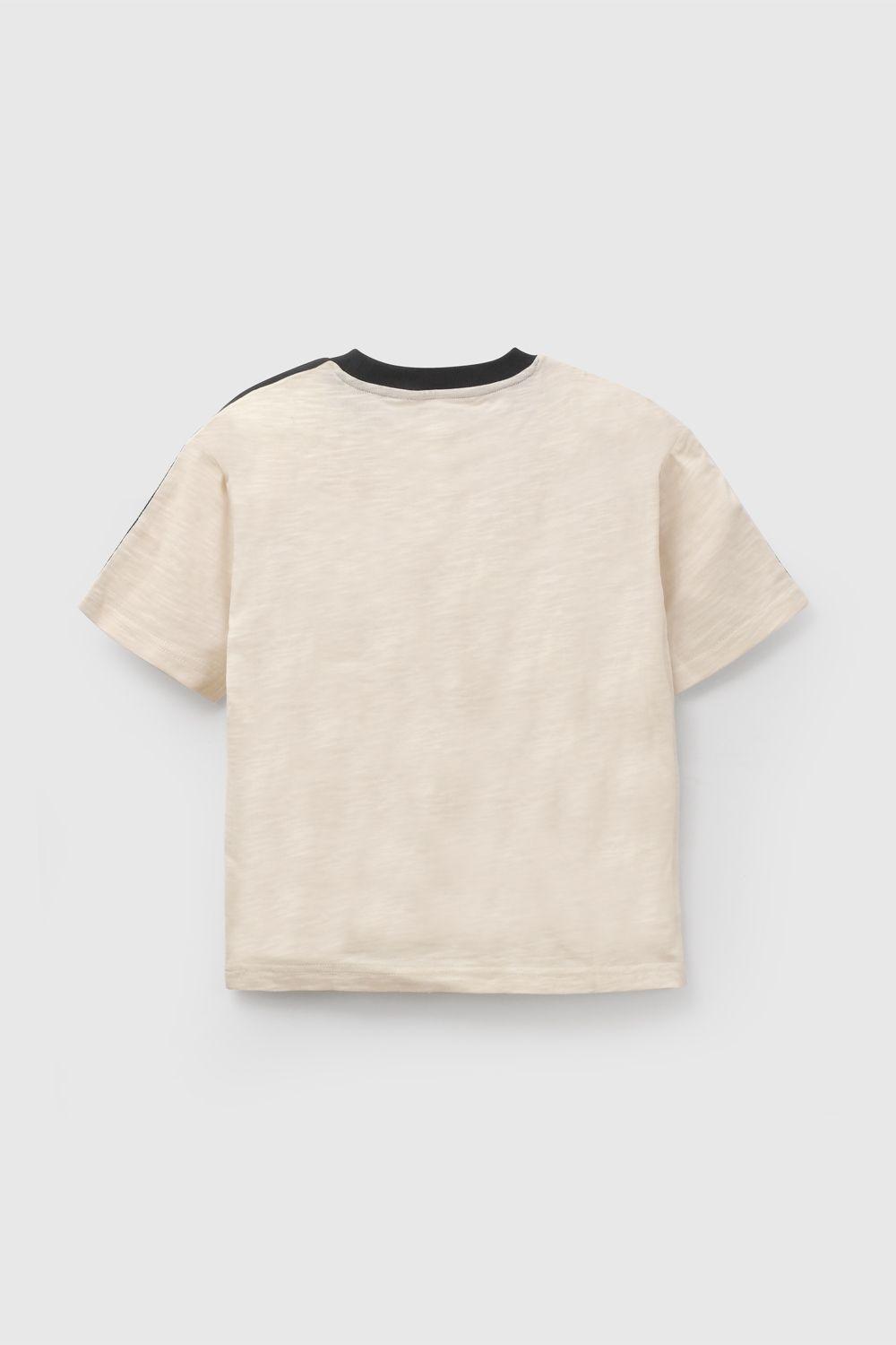 Polera Beige Niño 7456 Colloky-1