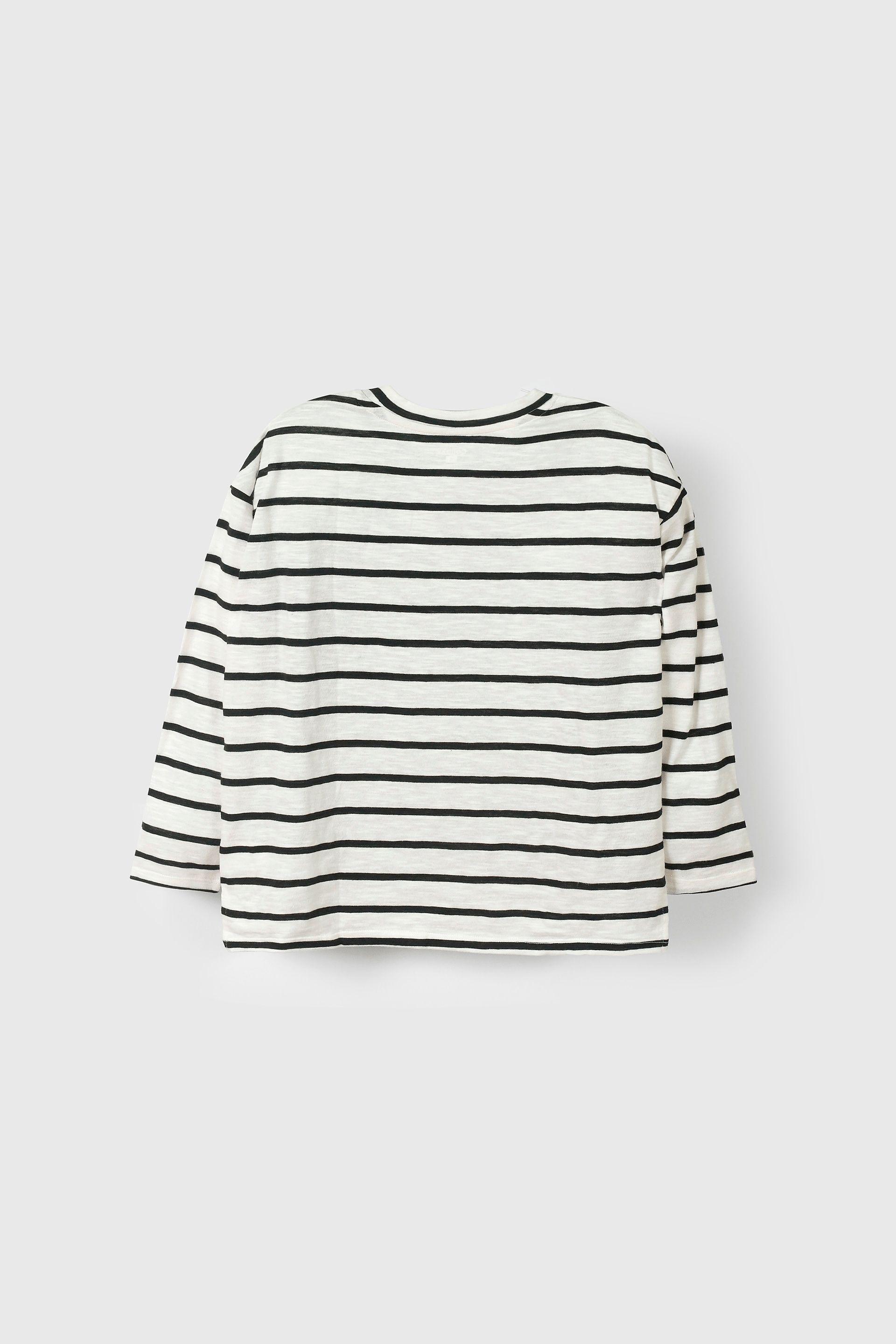 Polera a rayas niño, estilo y comodidad-1