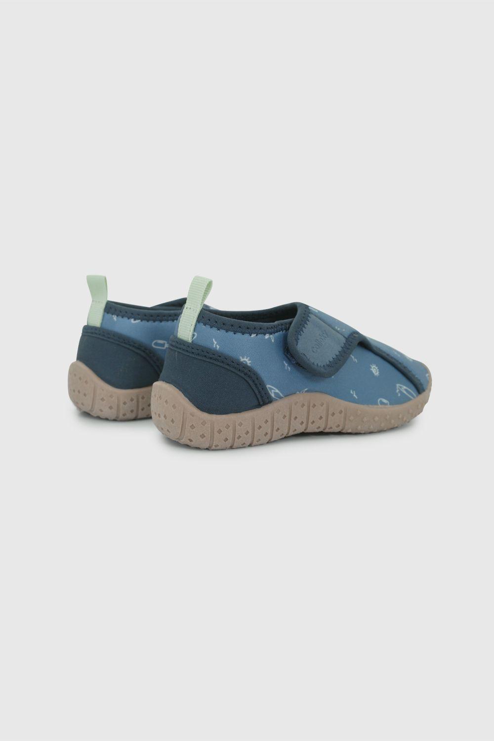 Zapato de Agua Azul de Caminante talla 21 a 27-4