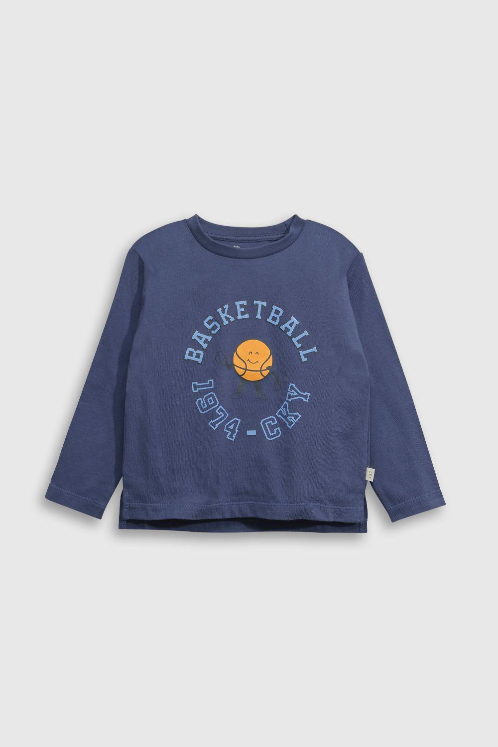 Polera Every day Niño Azul P1JE8550V25-0