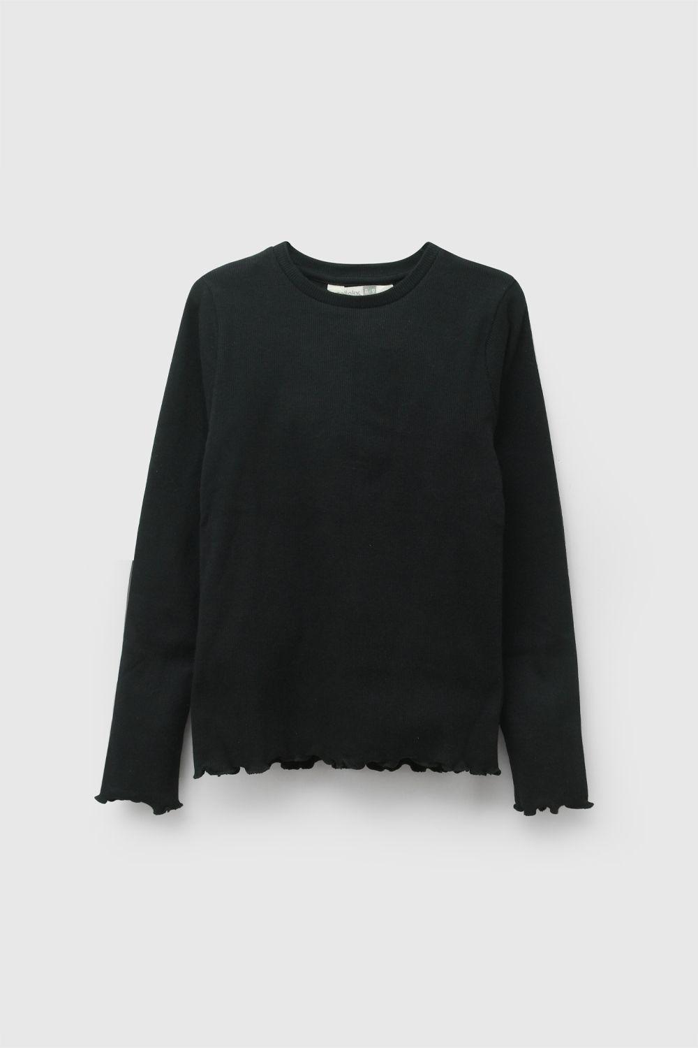 Polera Negro Niña 3-4A a 12-13A Colloky-0