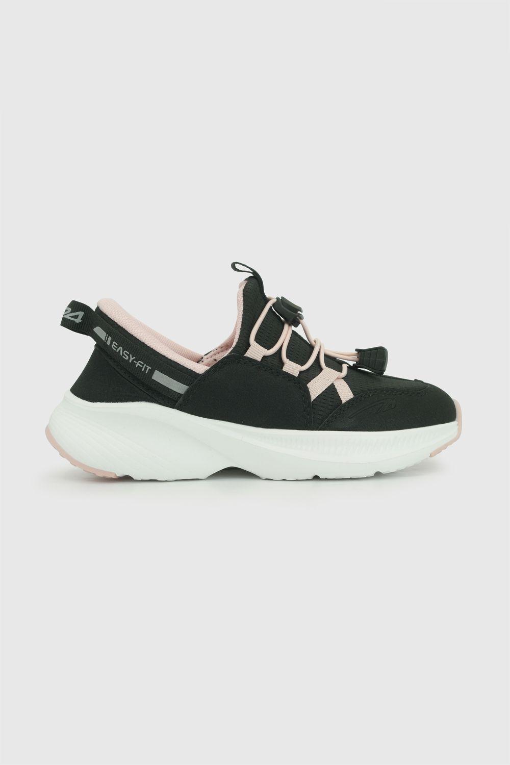 Zapatilla Sport Easy Fit Negra Niña 28-38 Colloky-2