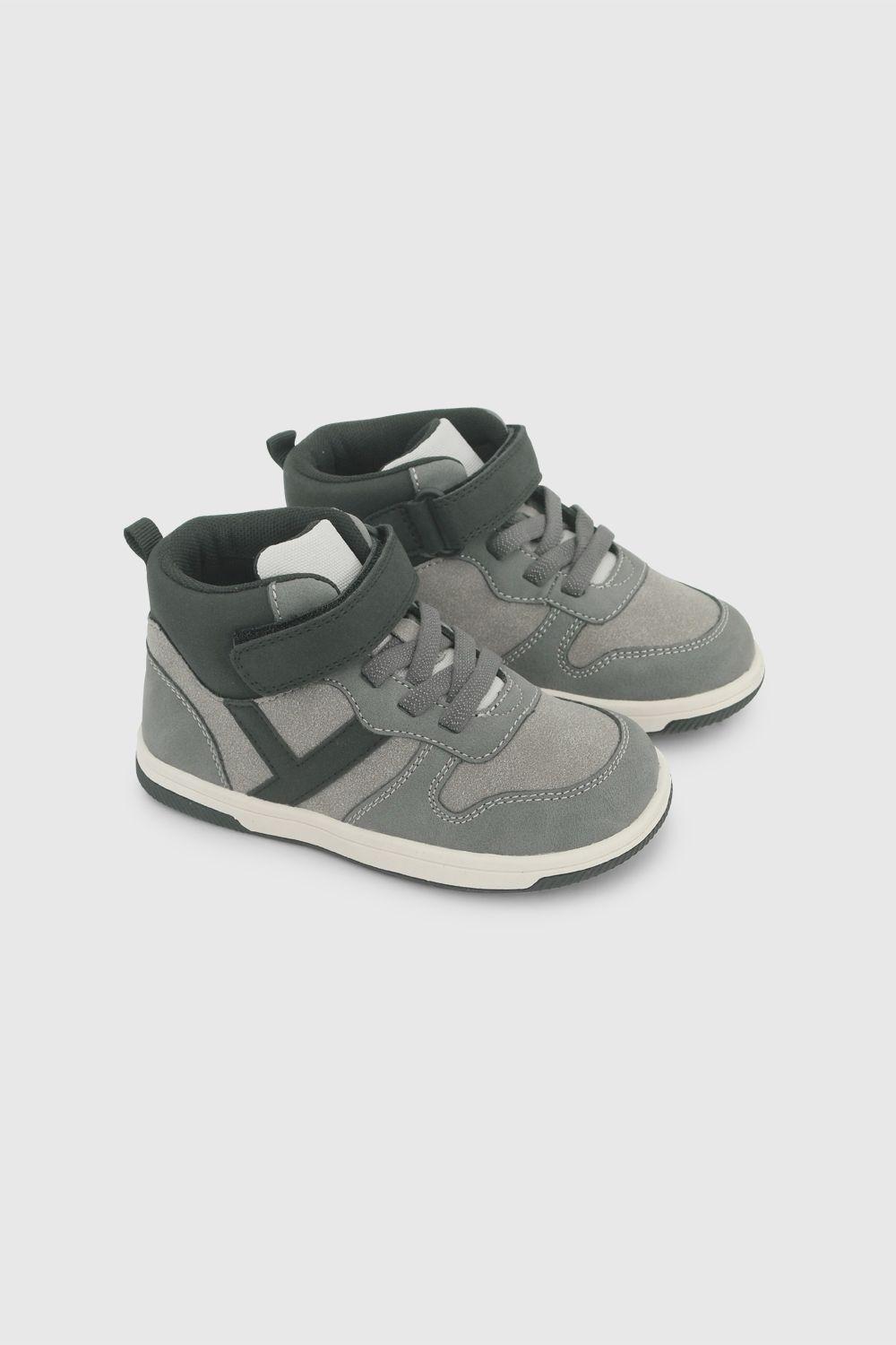 Botin Niño Gris 7681 Colloky-0
