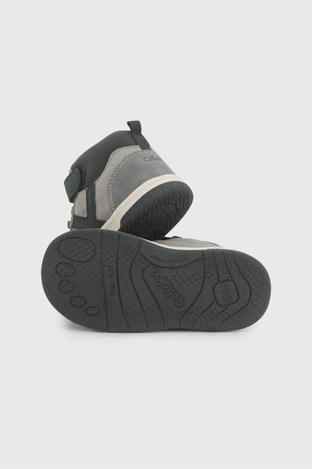 Botin Niño Gris 7681 Colloky-3