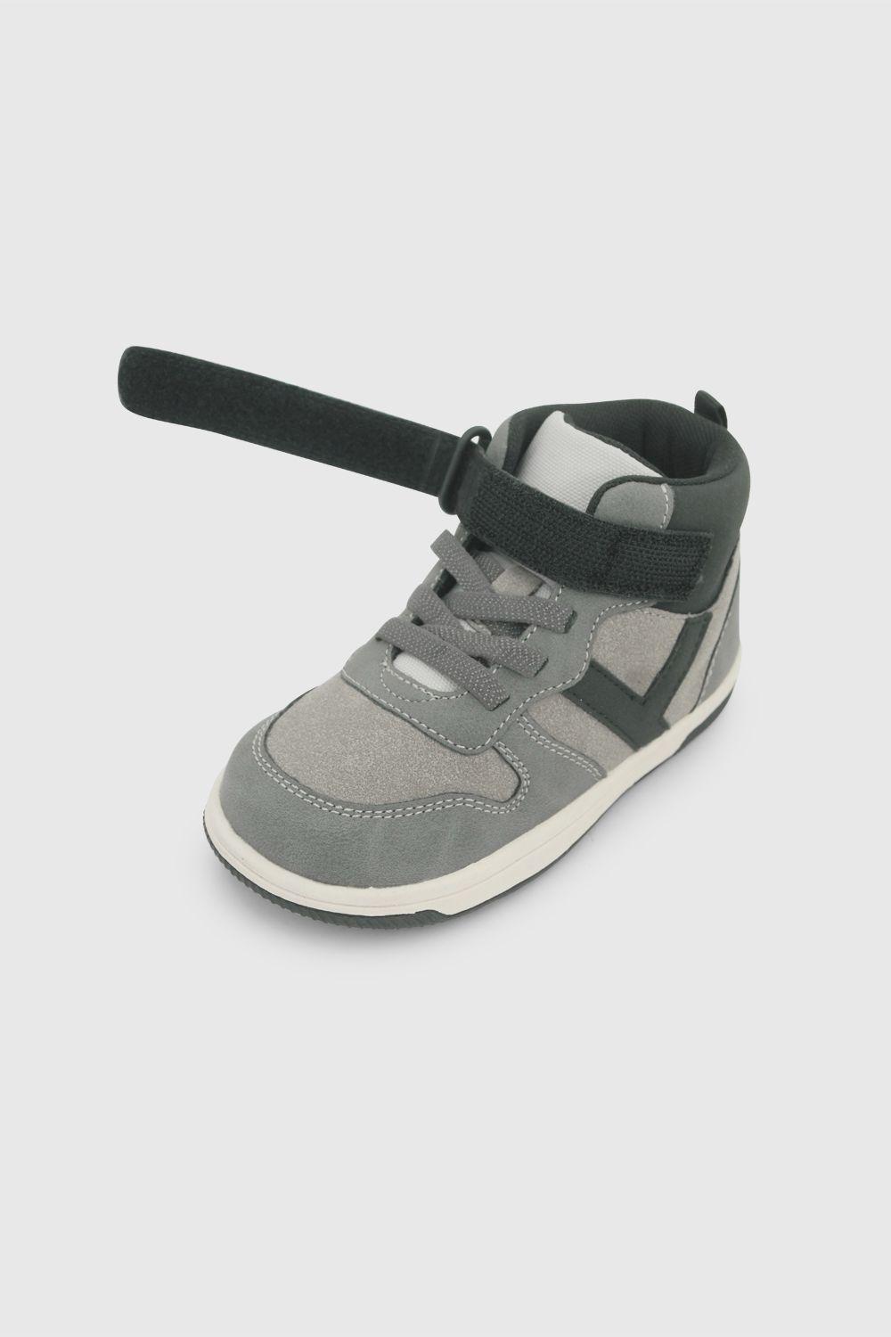 Botin Niño Gris 7681 Colloky-6