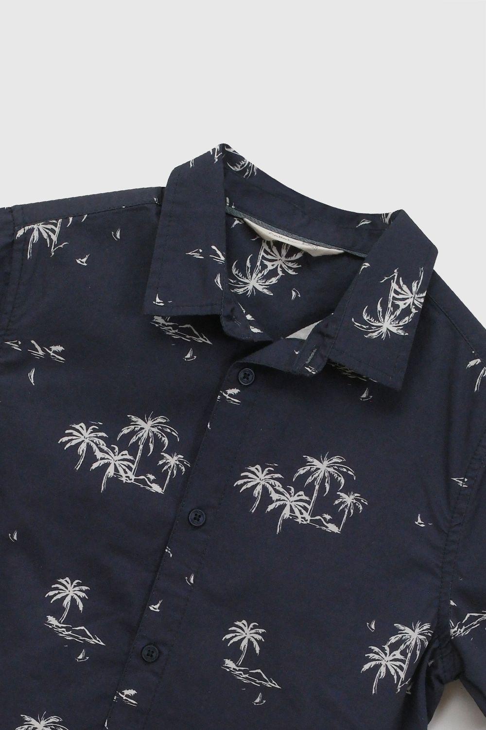 Camisa Popelina Celeste Niño 3-4A a 12-13A Colloky-3