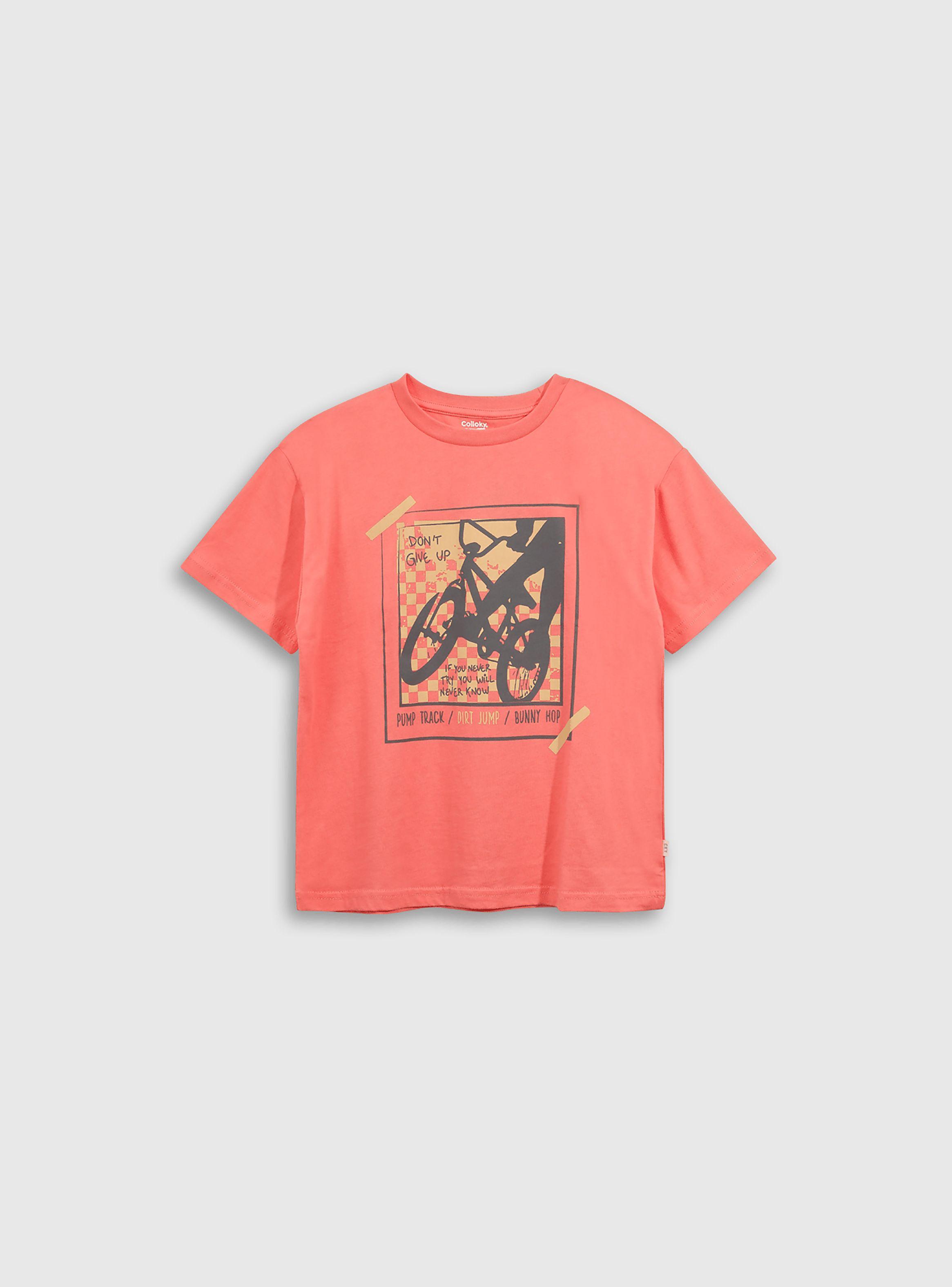 Polera Niño Rojo 55289 Colloky-0