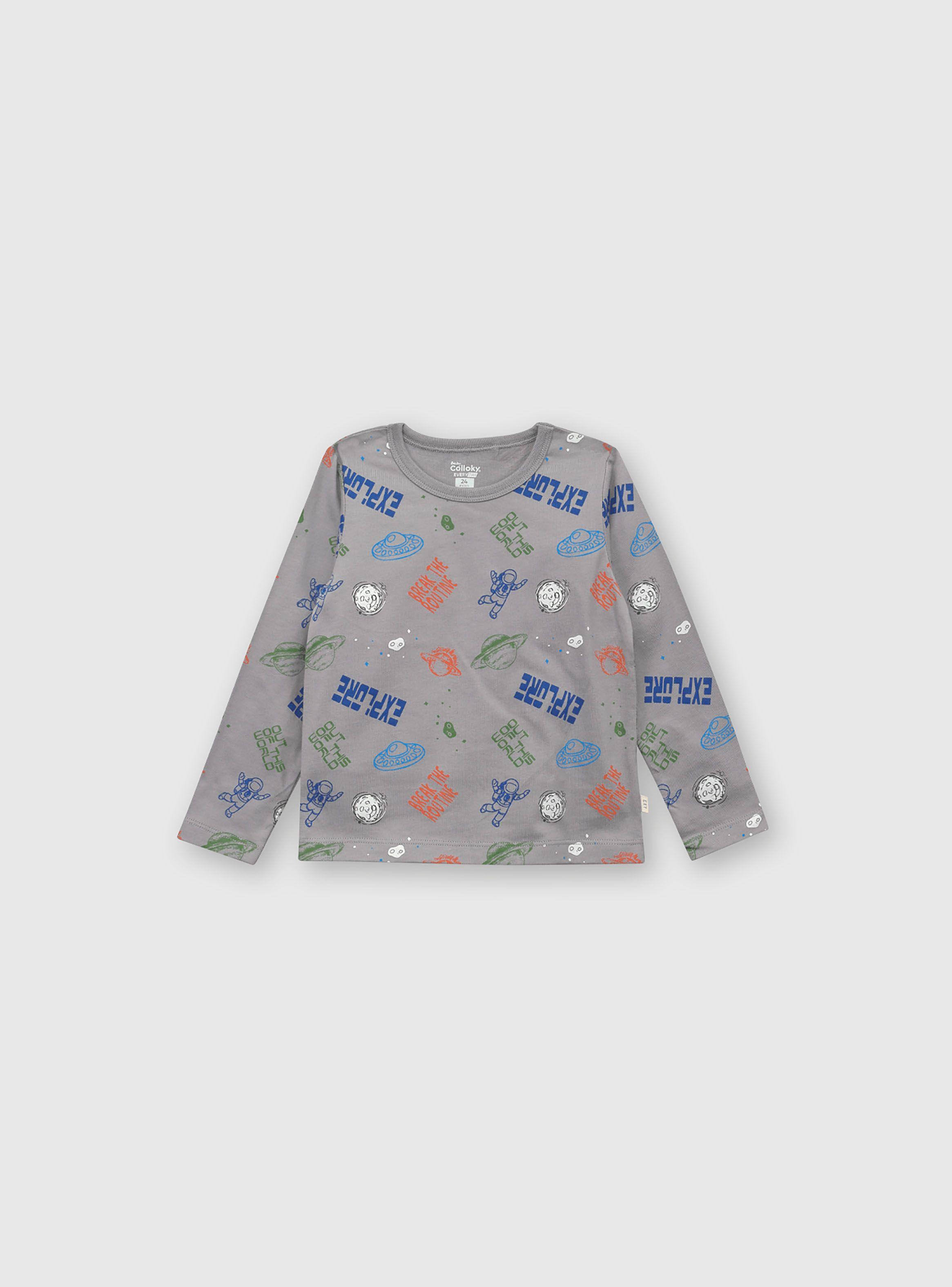 Polera Niño Gris 53077 Colloky-0