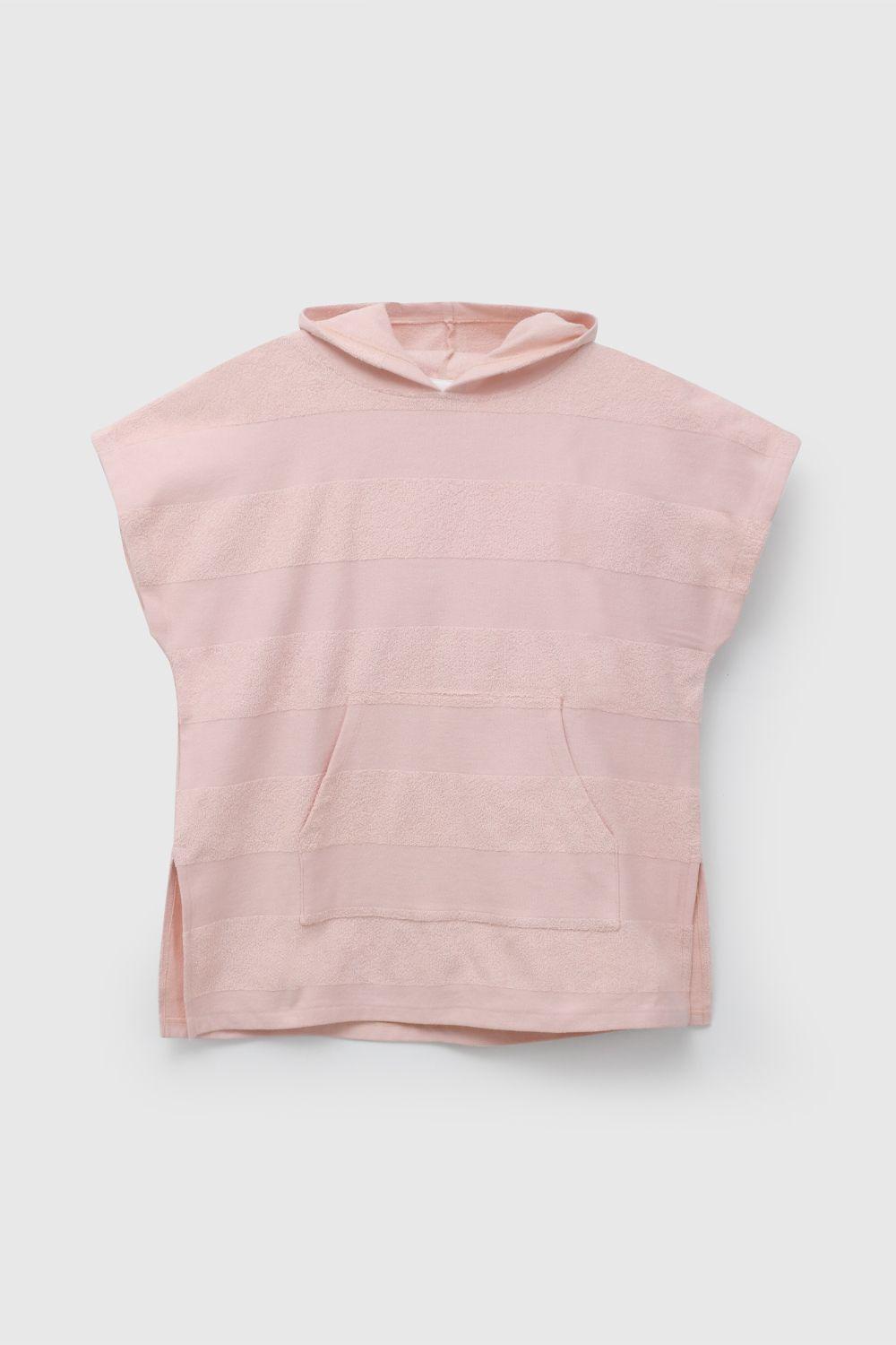 Toalla Con Capucha Rosado De Niña TCTO0230V26-0