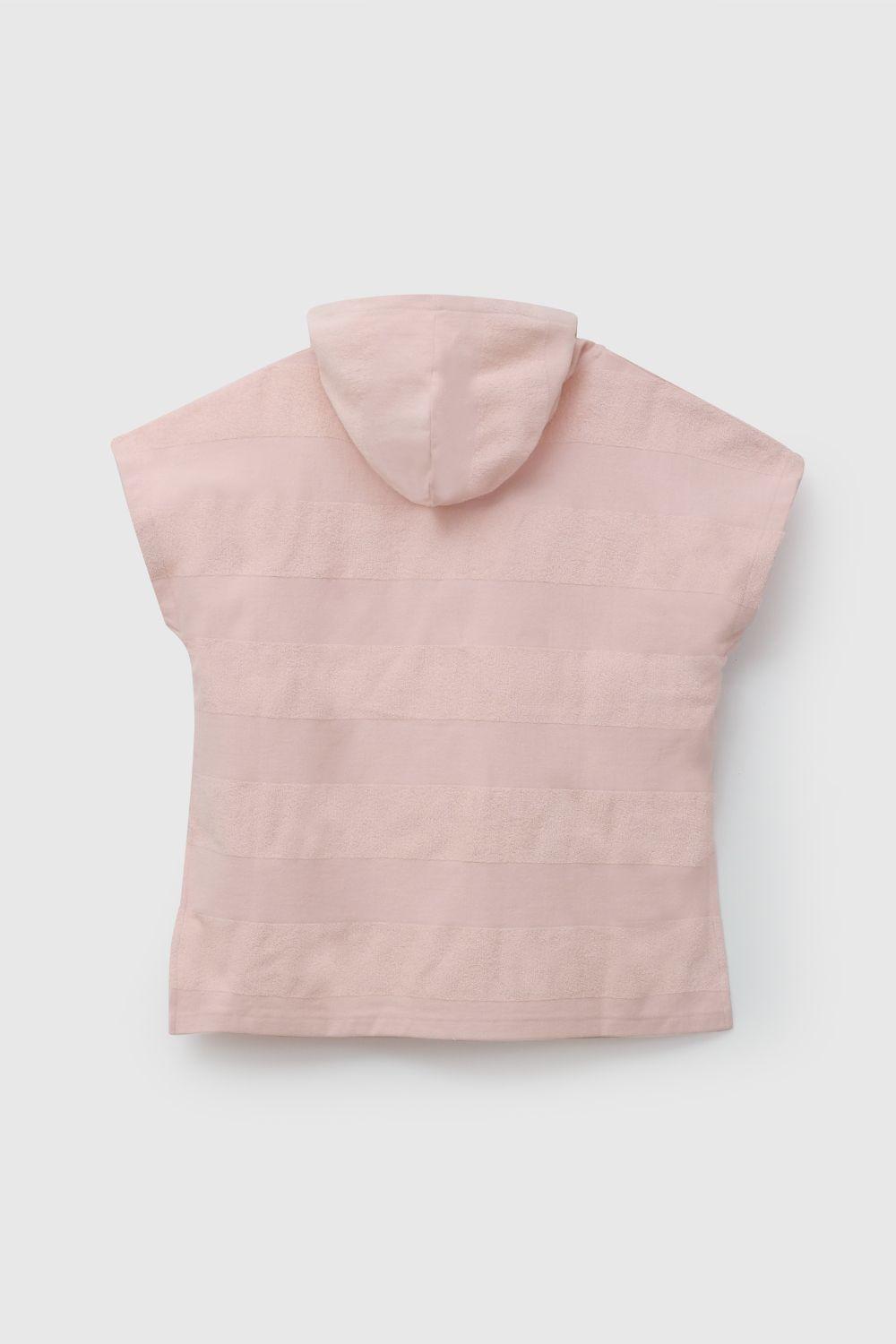 Toalla Con Capucha Rosado De Niña TCTO0230V26-1