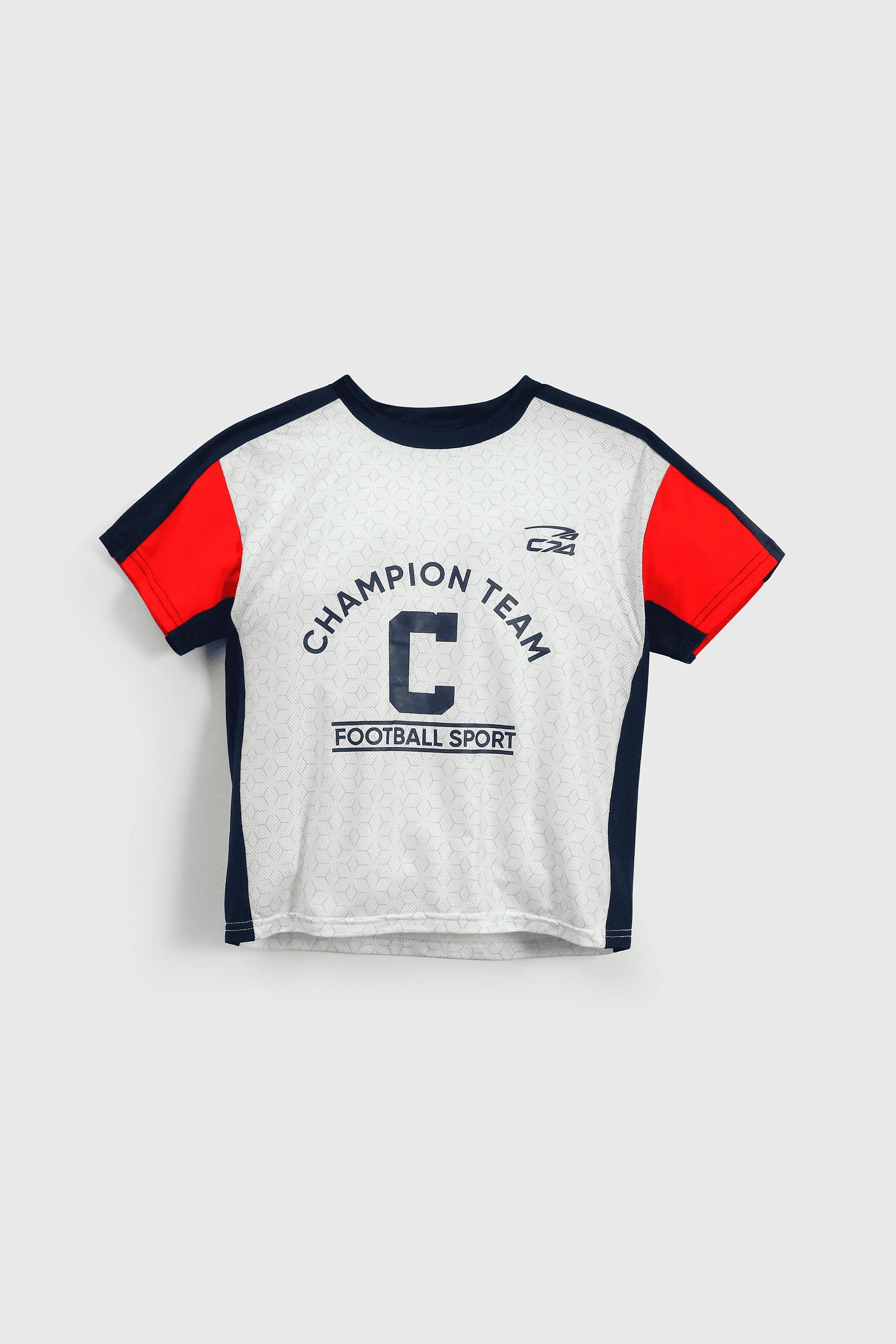 Polera Deportiva Blanca-0