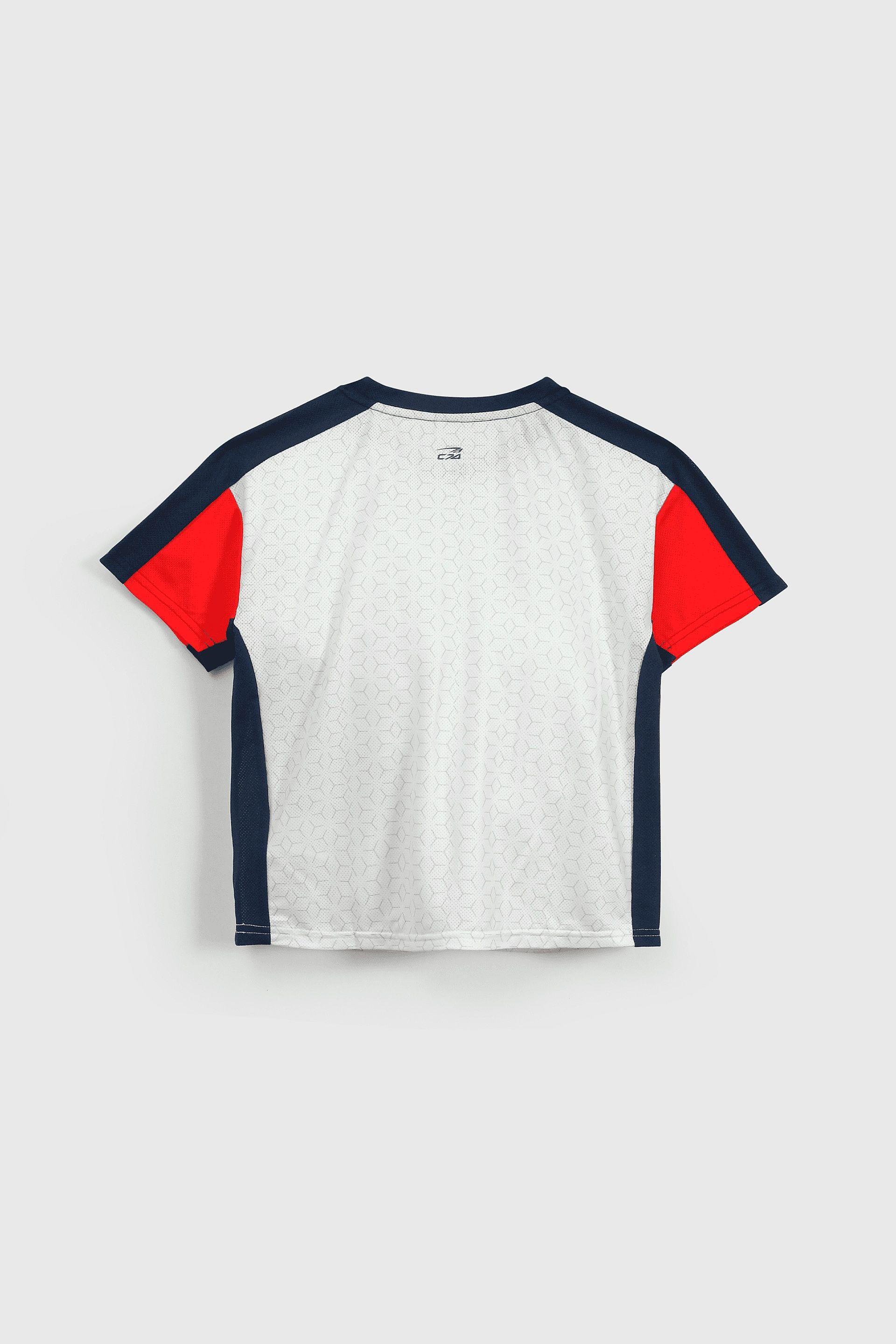 Polera Deportiva Blanca-1