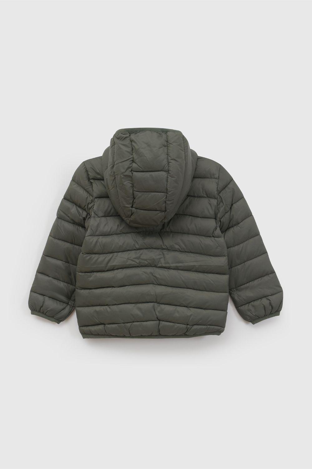 Parka con gorro niño verde 6/9M a 4/5A-2