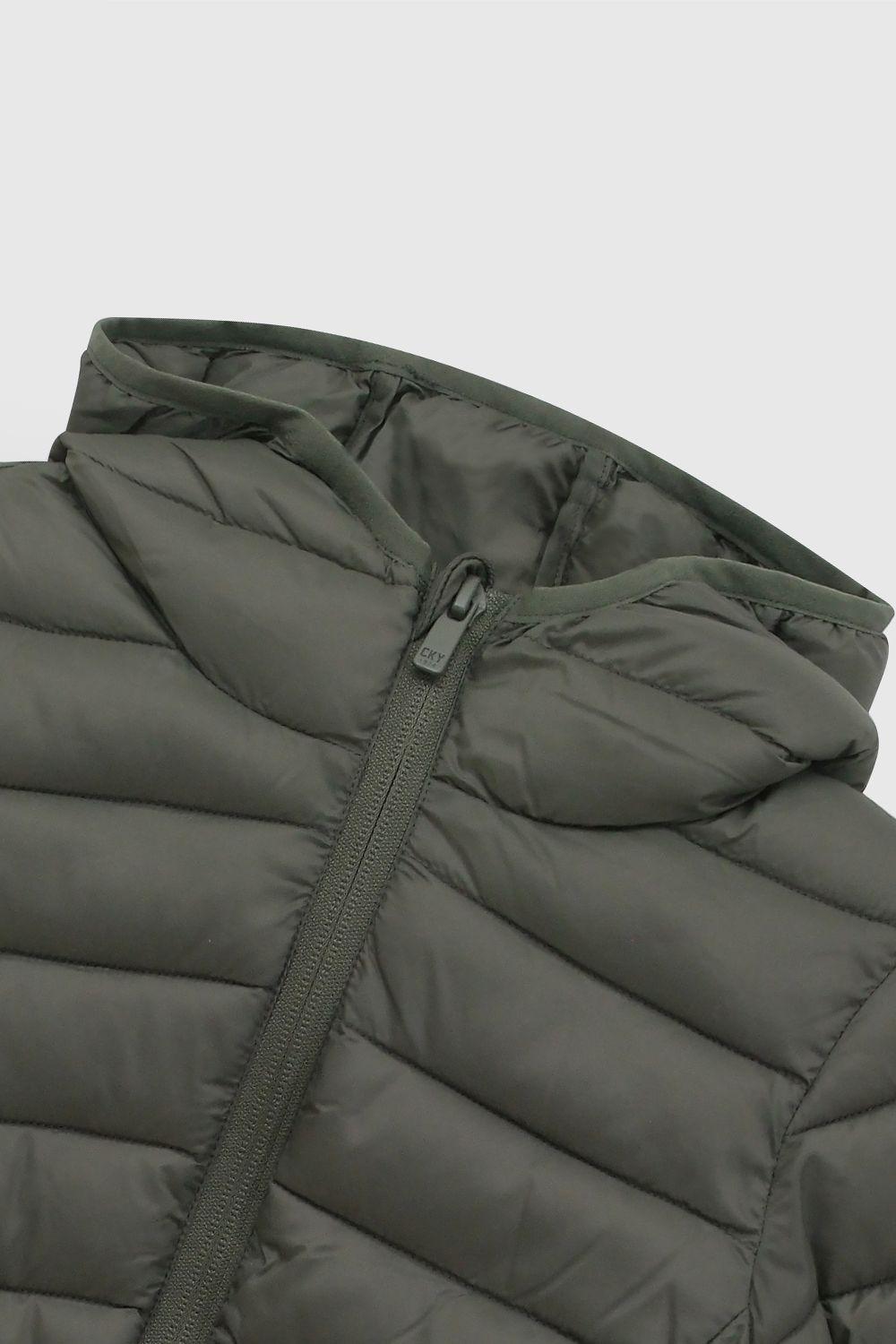 Parka con gorro niño verde 6/9M a 4/5A-3