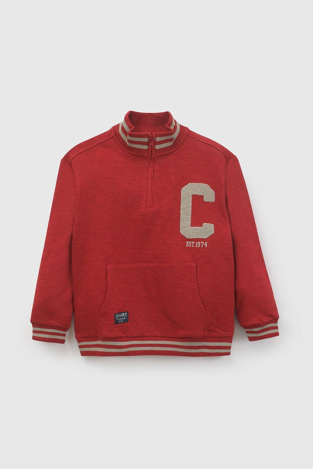 Polerón Niño Rojo 7651 Colloky-0