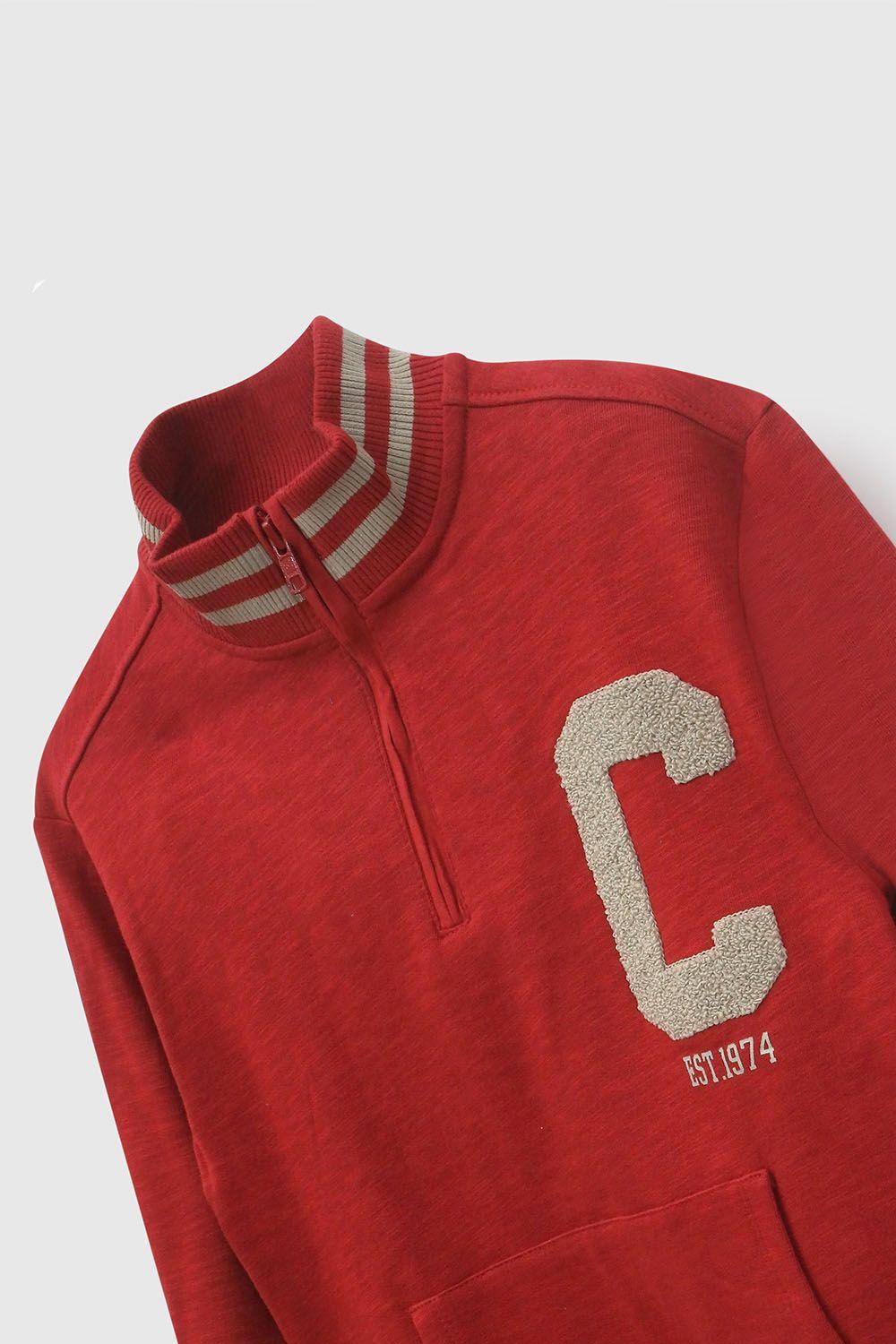 Polerón Niño Rojo 7651 Colloky-3